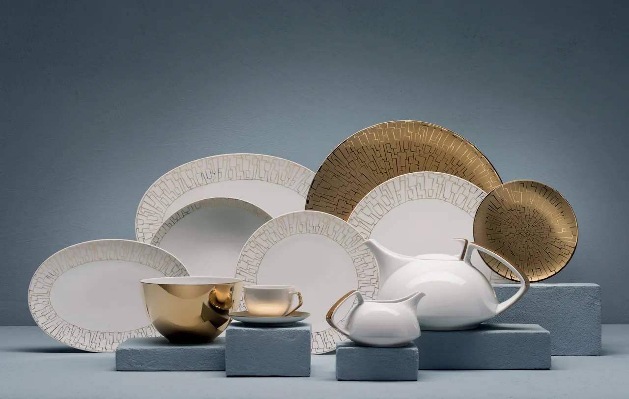 Rosenthal Underkopper TAC Gropius Underkop i Skin Gold, 2