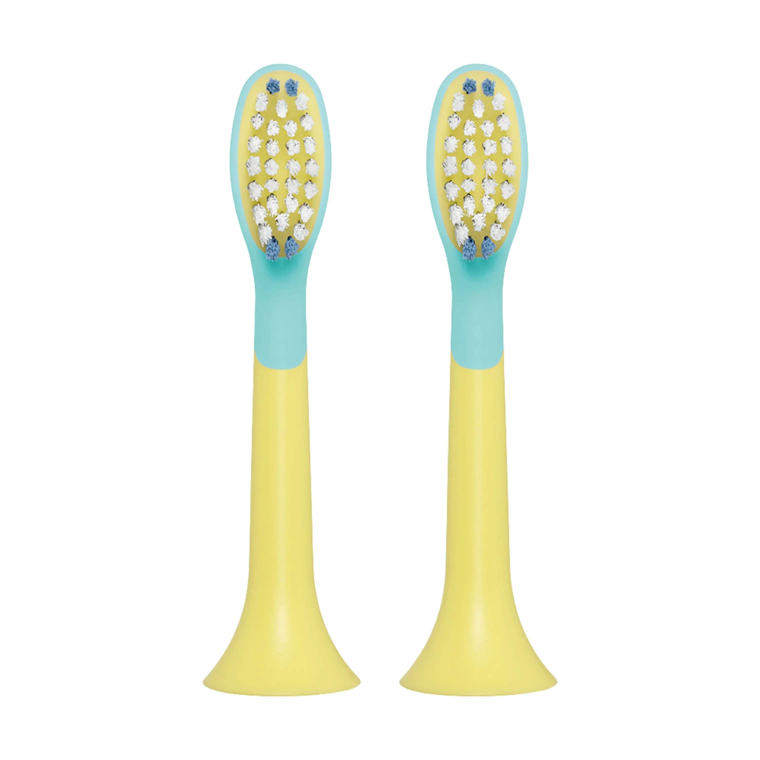 Beurer Tandbørstehoveder SonicCare Kids Clean Tandbørstehovede - 4 stk. i Gul, 1