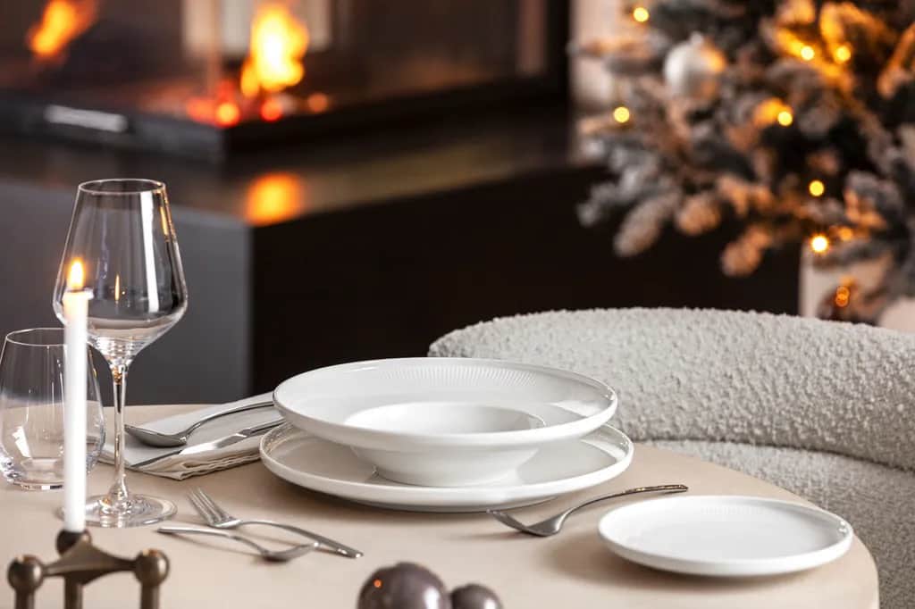 Villeroy & Boch Dybe tallerkener Afina Dyb Tallerken i Hvid, 3