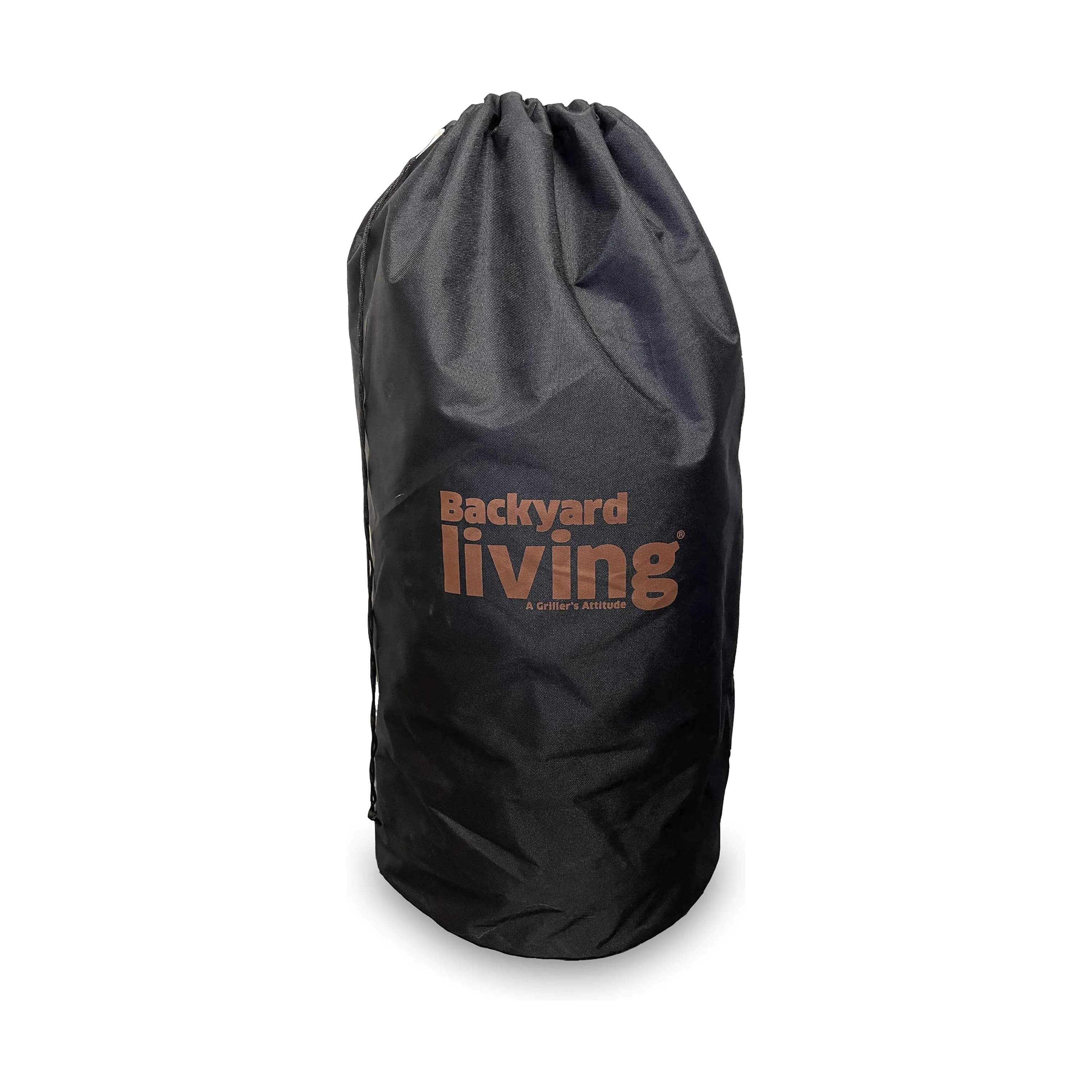 Cover til gasflaske, sort/orange, large