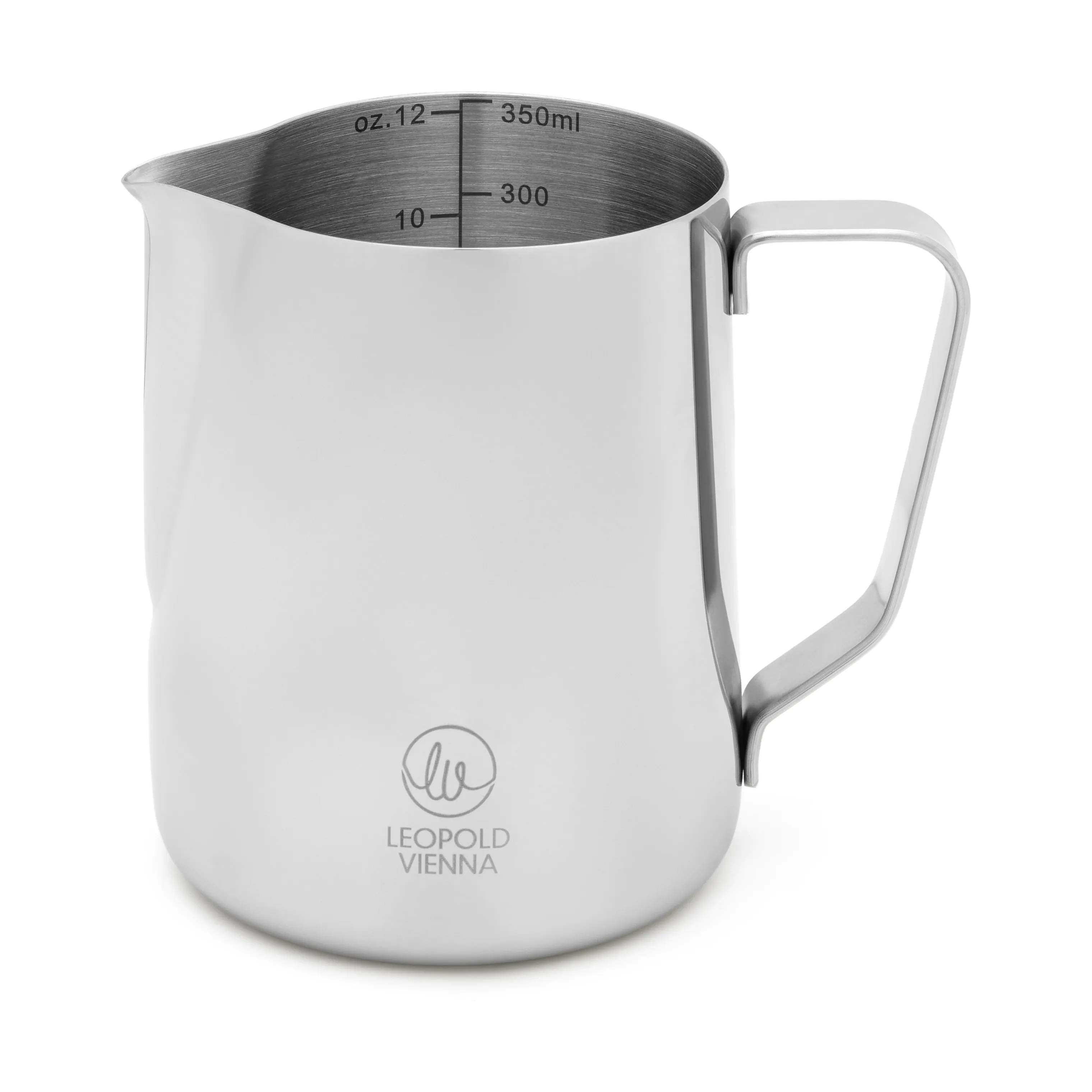 Leopold Vienna Mælke- og flødekander Salento Mælkekande i Stålfarvet, 1