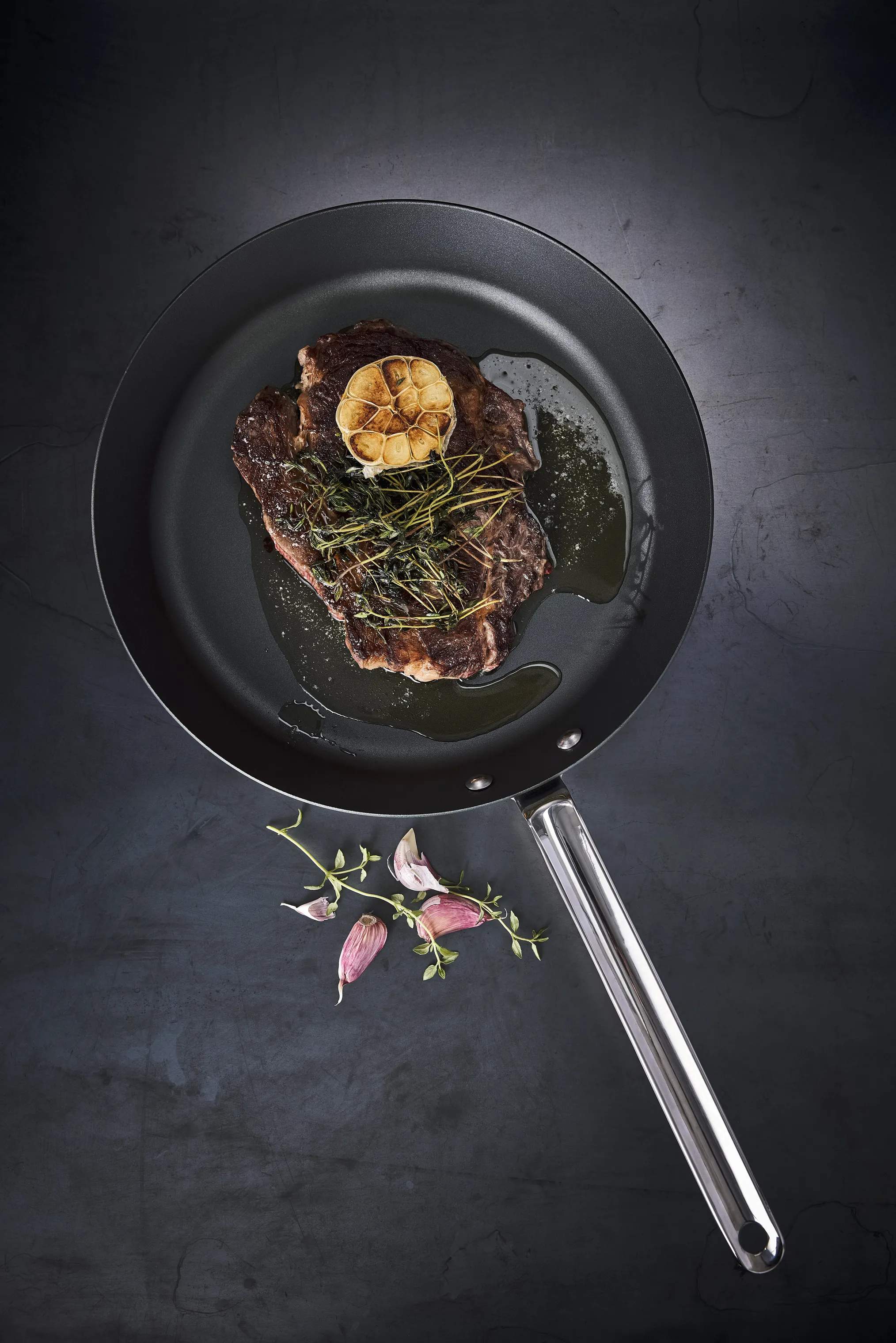 Scanpan Stegepander Black Iron Stegepande i 30 cm, 4
