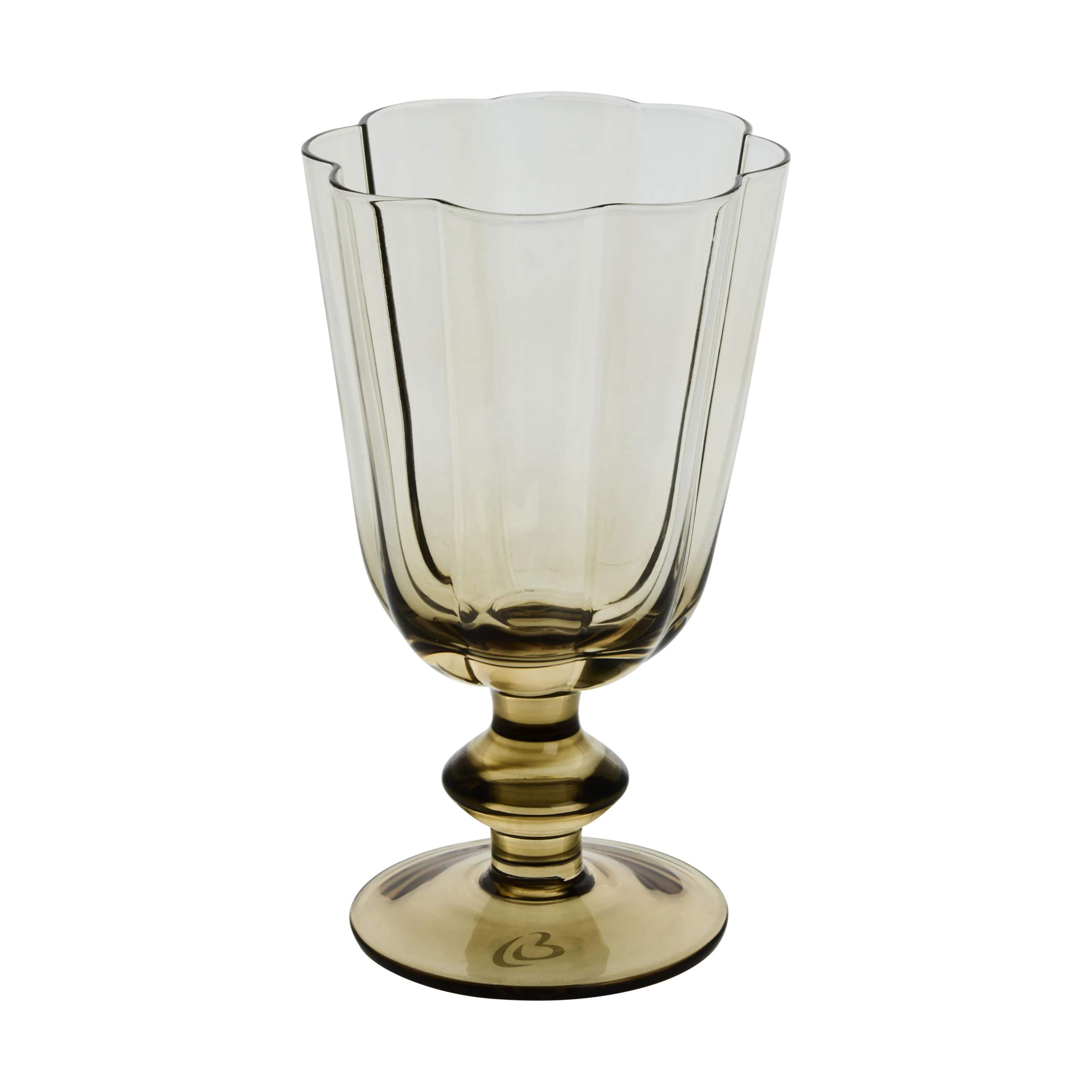 Lene Bjerre Vinglas Floretta Vinglas i Beige/fod, 1