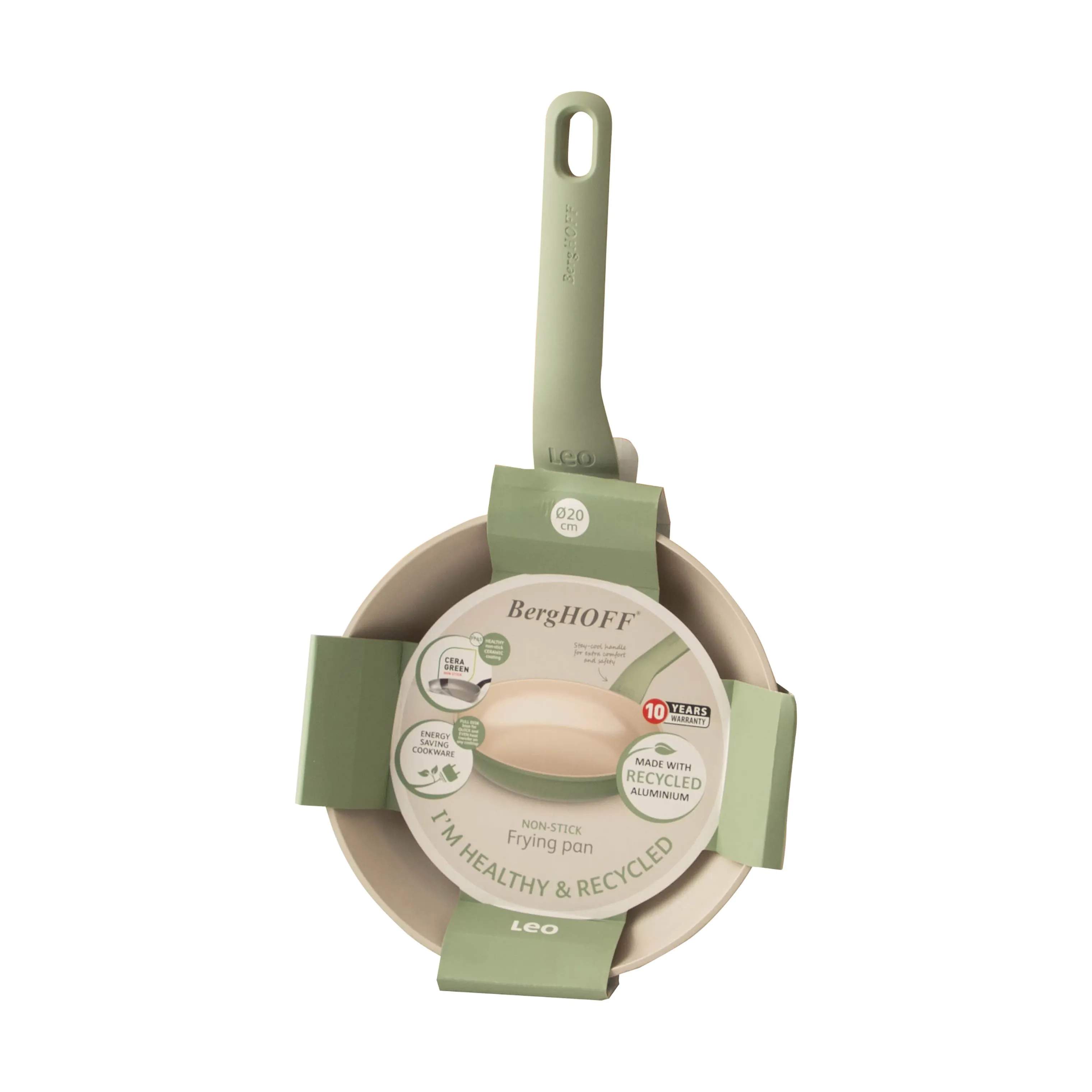 BergHOFF Stegepander Balance Stegepande i Sage, 20 cm, 3