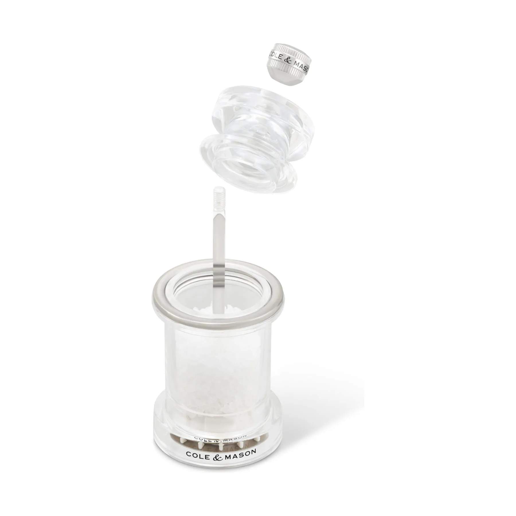Cole&Mason Saltkværne Akryl Saltkværn i 11,4 cm, 2