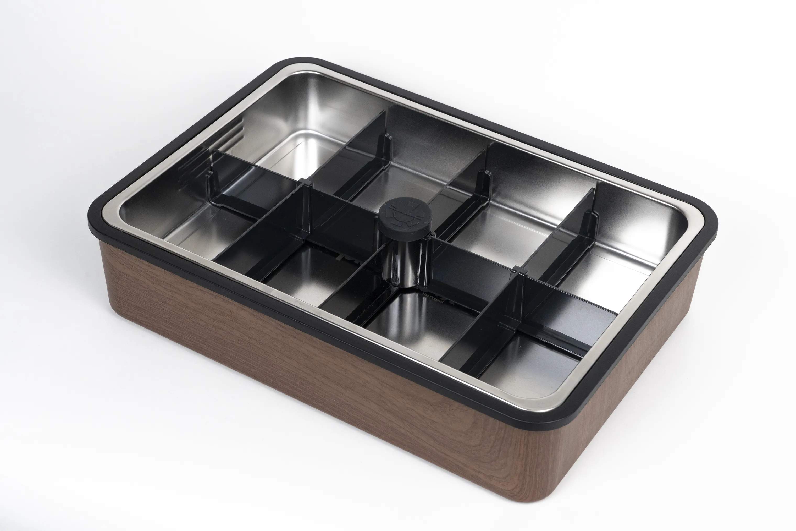 Platterbox Opbevaringsbokse Snack Box Tilbehørssæt - 21 dele i Valnød, 4