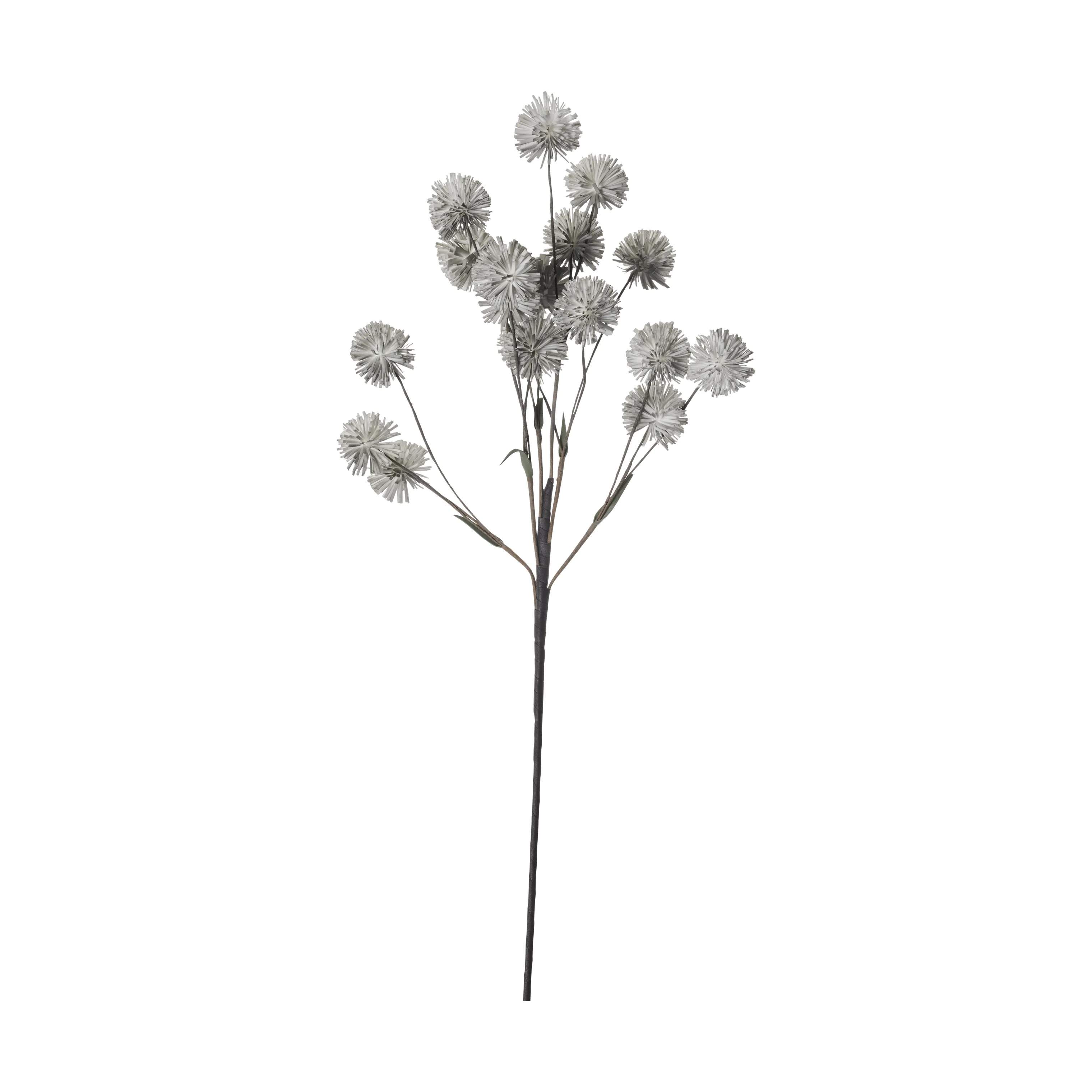 Lene Bjerre Kunstige blomster Happia Skumblomst i grå, 20 cm, 1