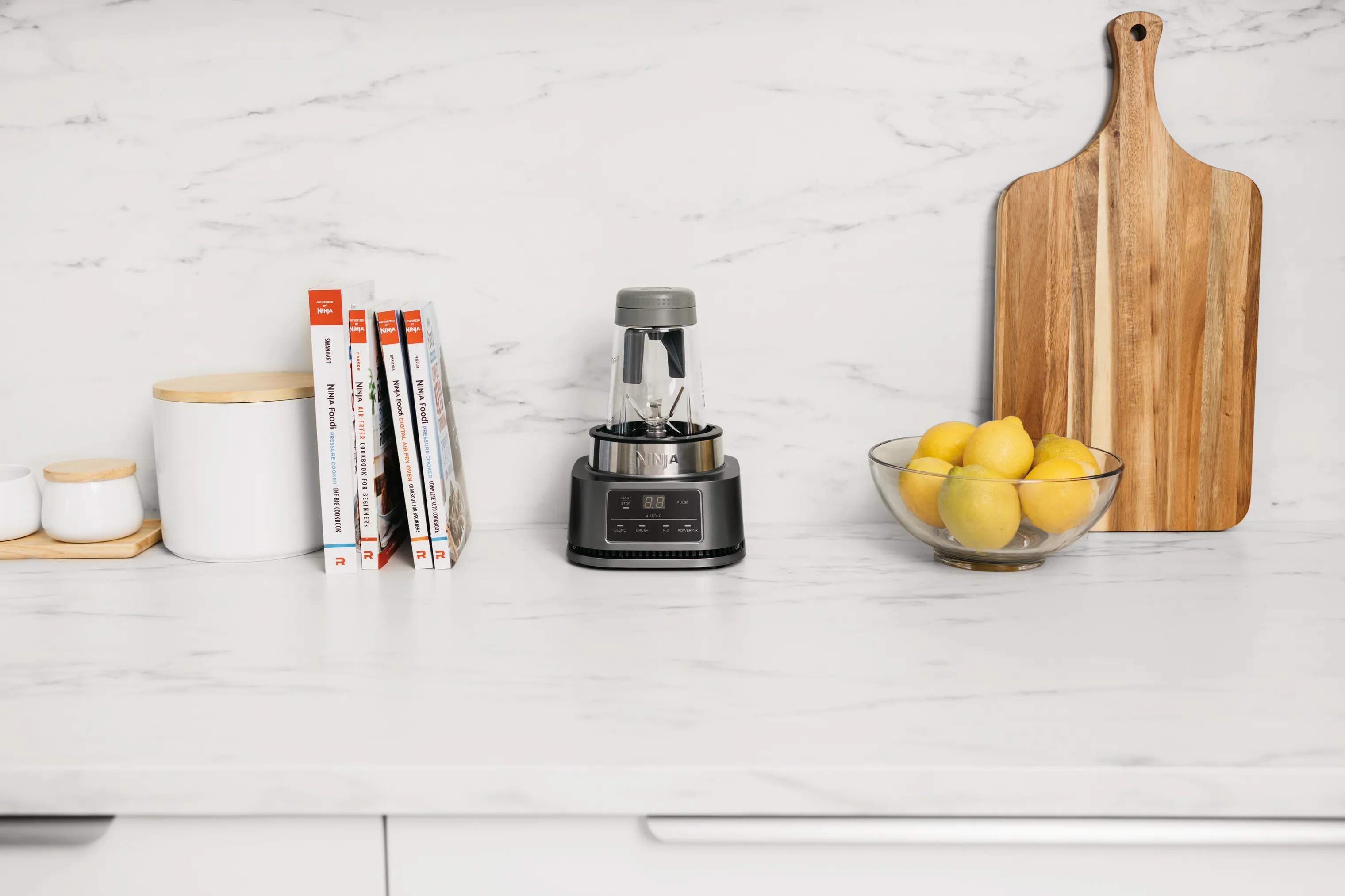 Ninja Blendere Foodi Power Nutri 2-i-1 Blender i sølvfarvet, 3