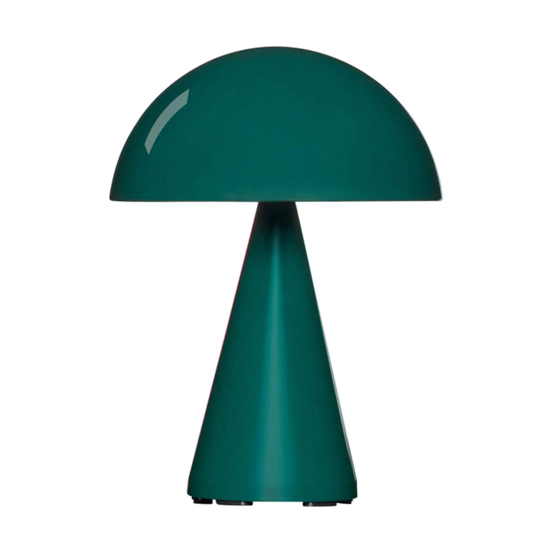 Hübsch Bordlamper Mush Bordlampe i Mørkegrøn, 1