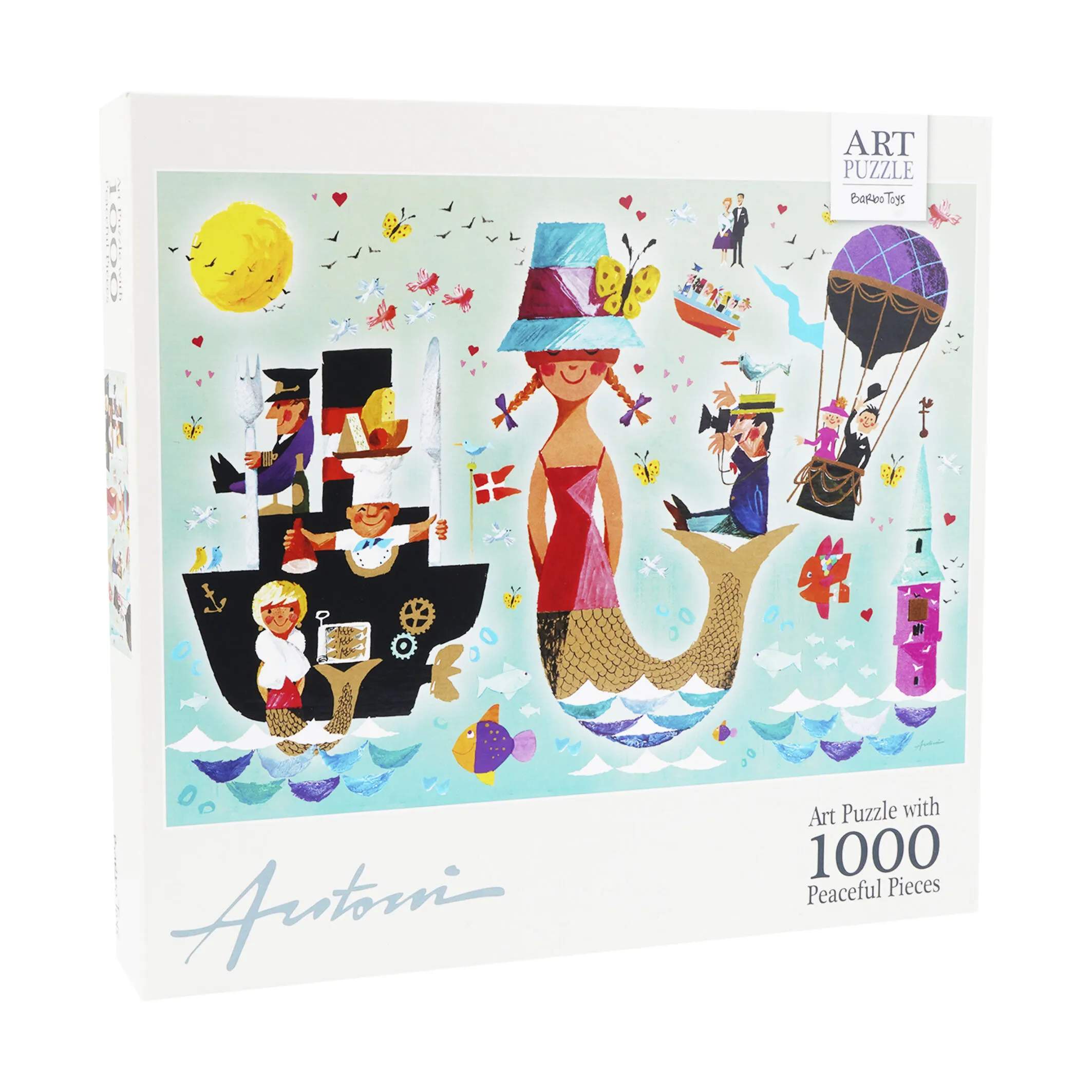 Barbo Toys Puslespil Ib Antoni Puslespil - Havfruen i Havfruen, 3