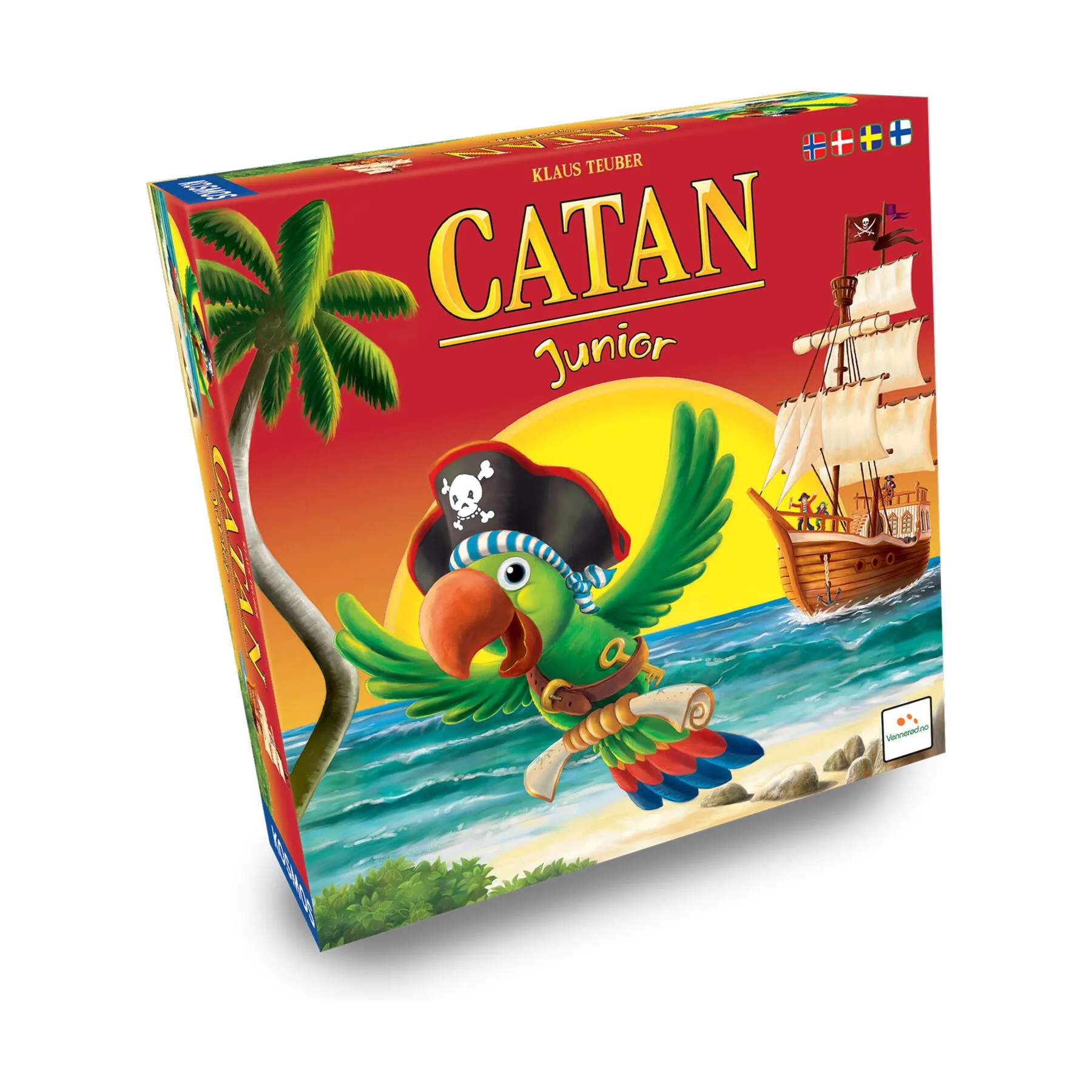 Catan - Junior, multifarvet, large