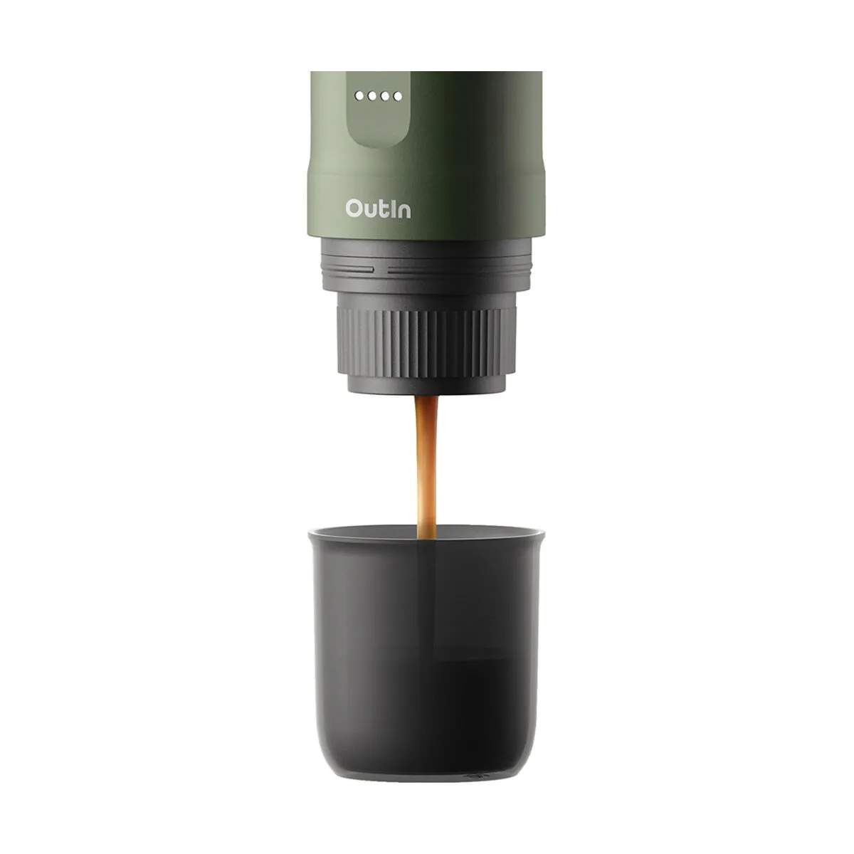 Outin Espressomaskiner Nano Espressomaskine i Green, 6