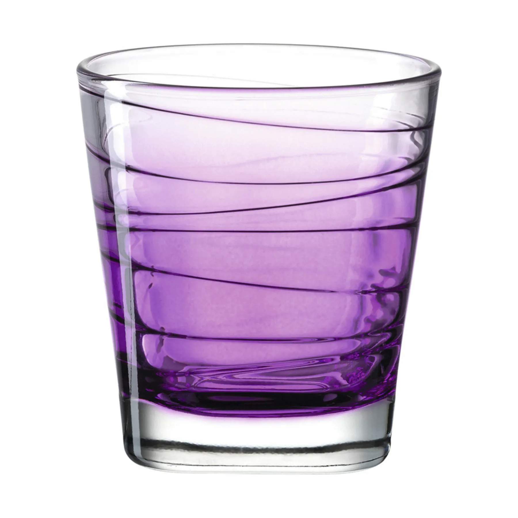 Leonardo Vandglas Vario Vandglas - 6 stk. i Klar/violet, 25 cl, 2