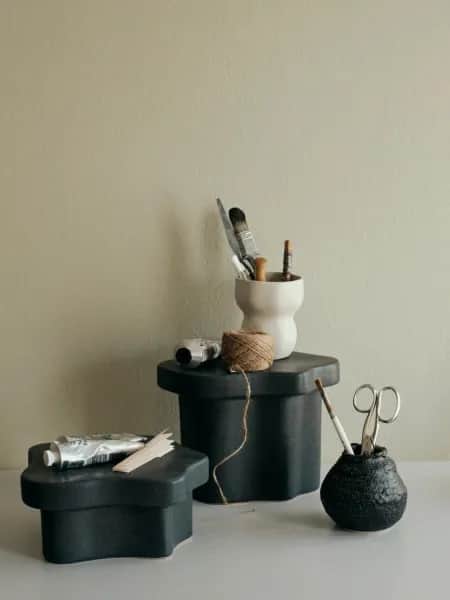 Broste Copenhagen Sofaborde Sonja Bord i Sort, 2