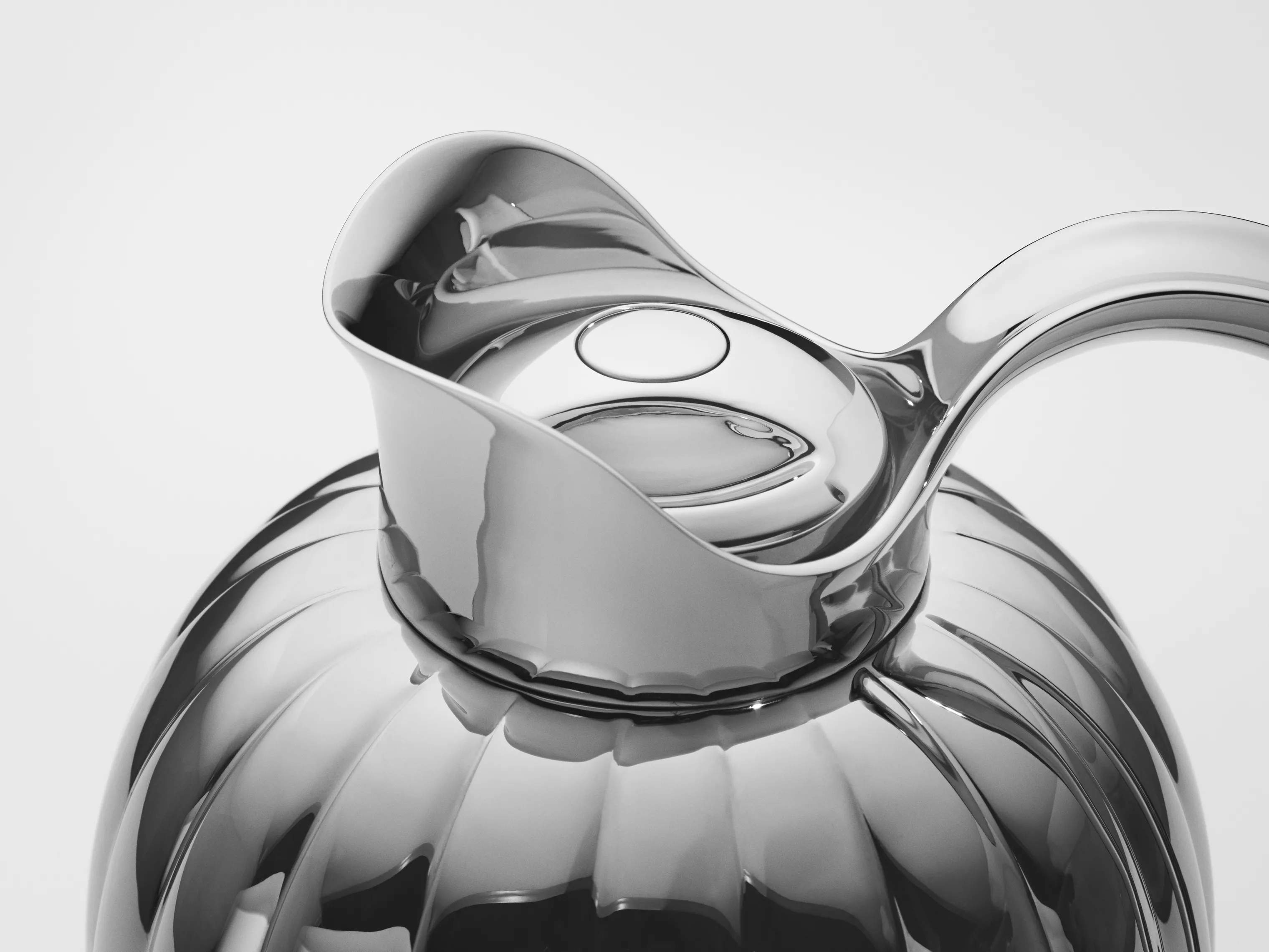 Georg Jensen Termokander Bernadotte Tryklåg i Stål, 2
