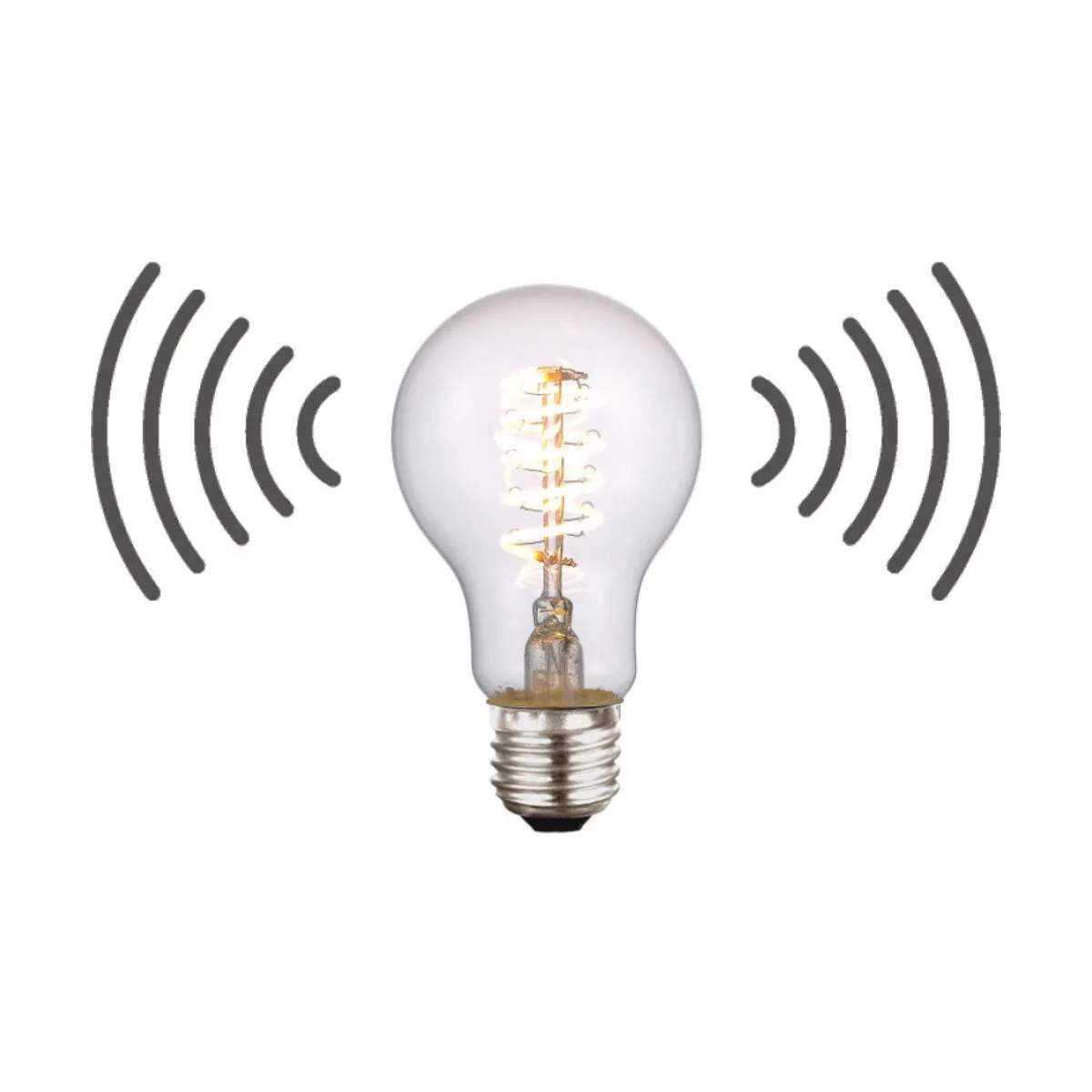 Halo Design LED-pærer Colors Decor Sensor LED Lyspære i Klar, 1