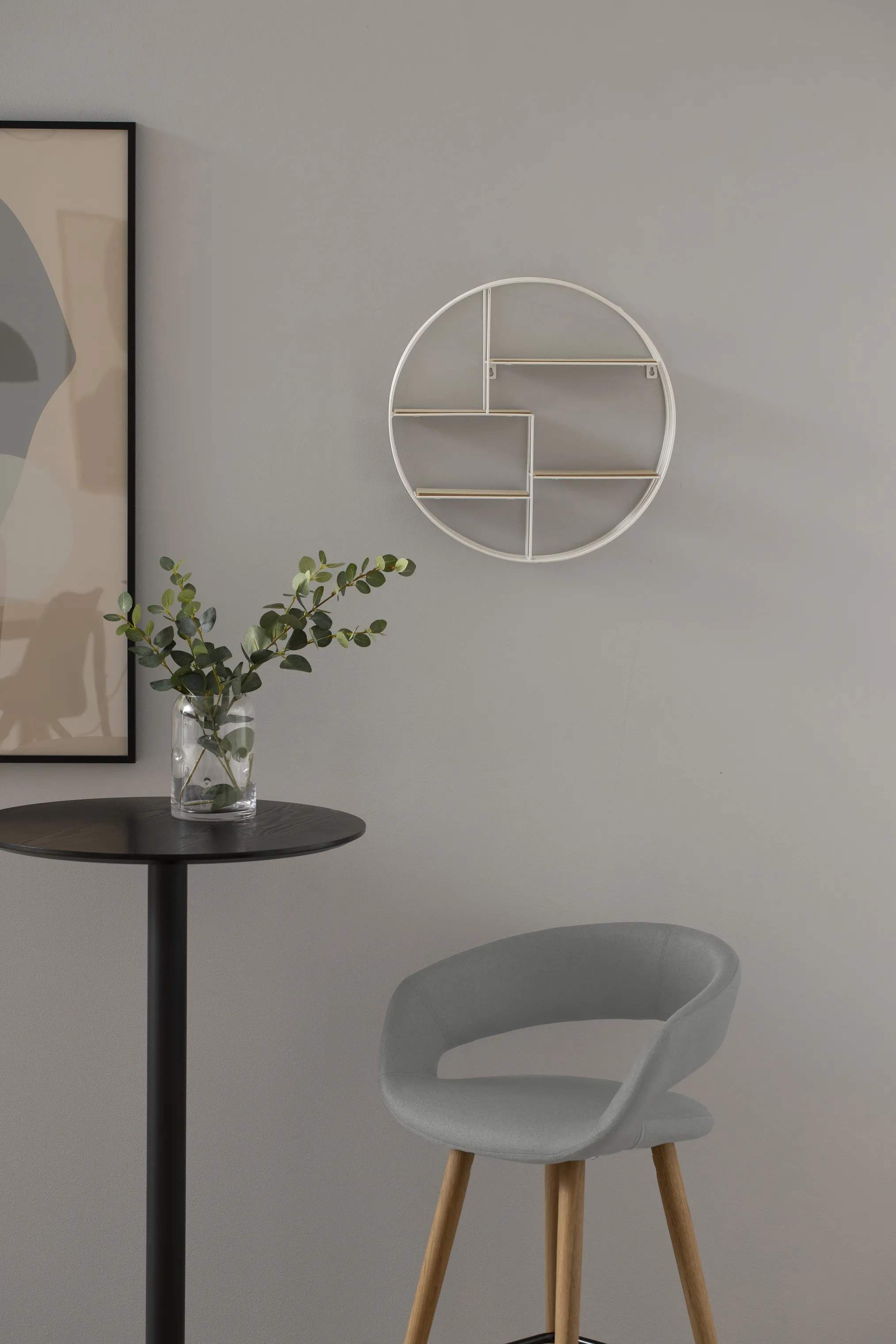 CASA Living Barstole Grace Barstol - 2 stk. i Lys grå, 2