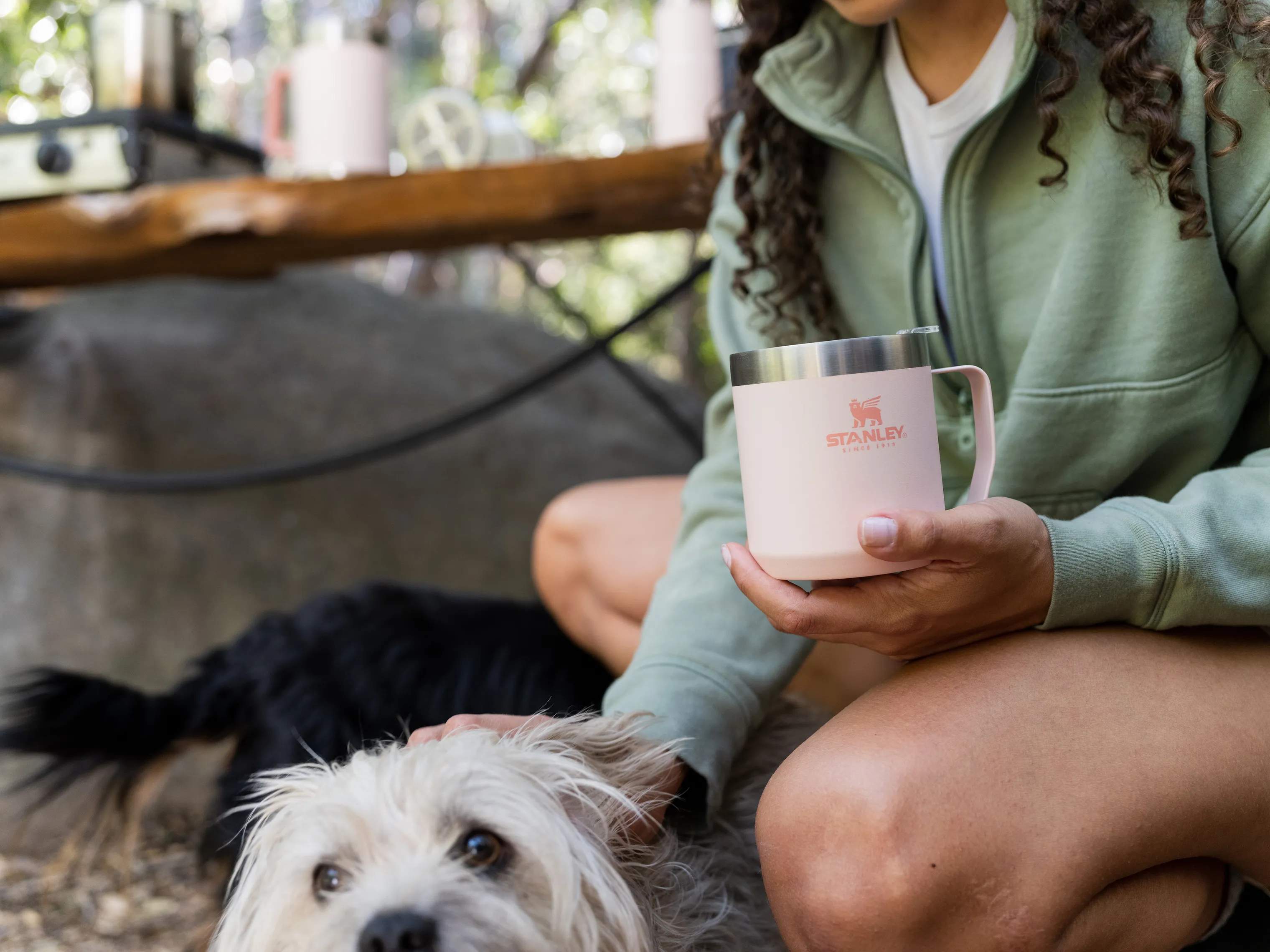 Stanley To go kopper Camp Mug Classic Legendary Camp Termokrus i Rose Quartz, 35 cl, 3