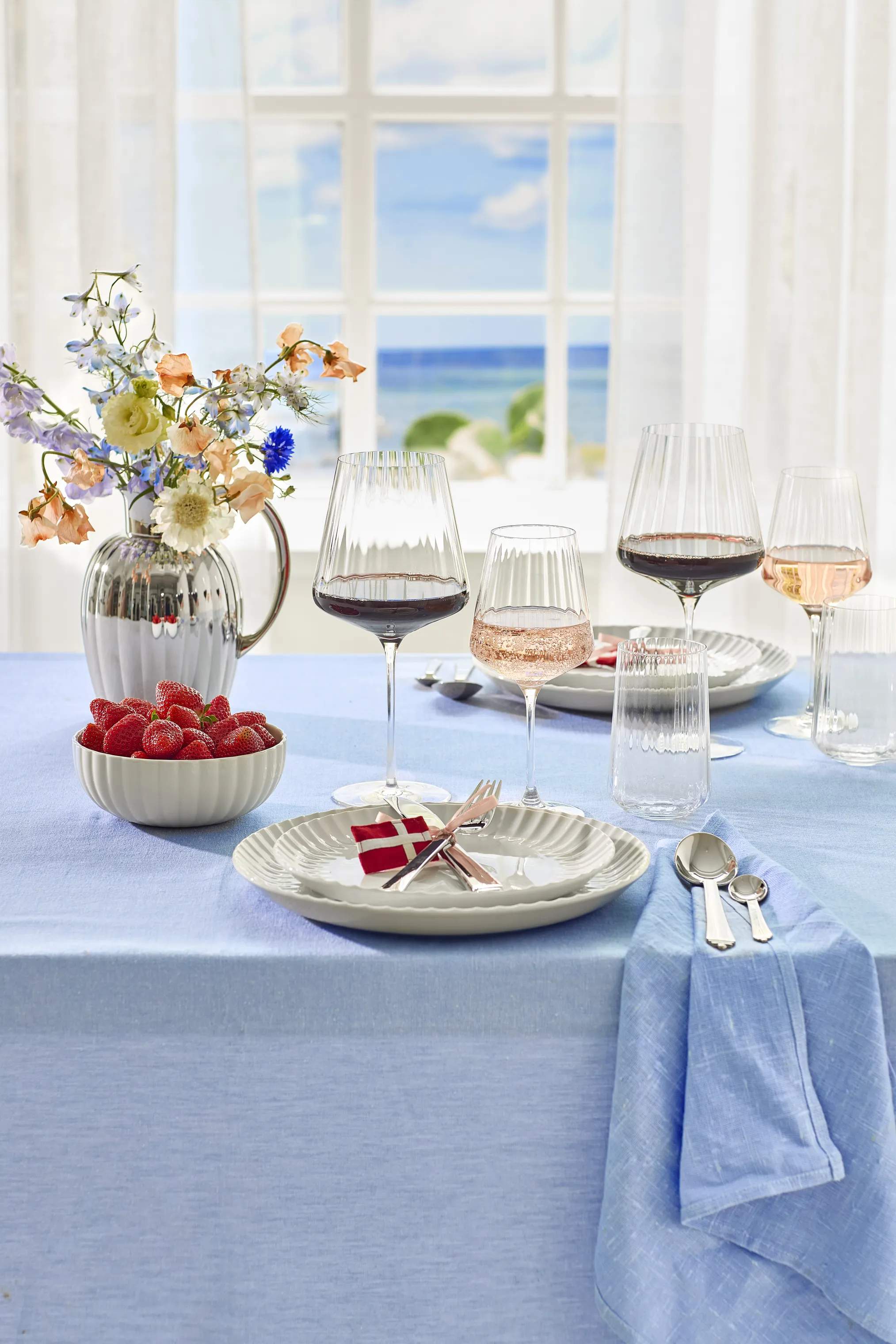 Georg Jensen Rødvinsglas Bernadotte Rødvinsglas - 6 stk. i Klar, 2