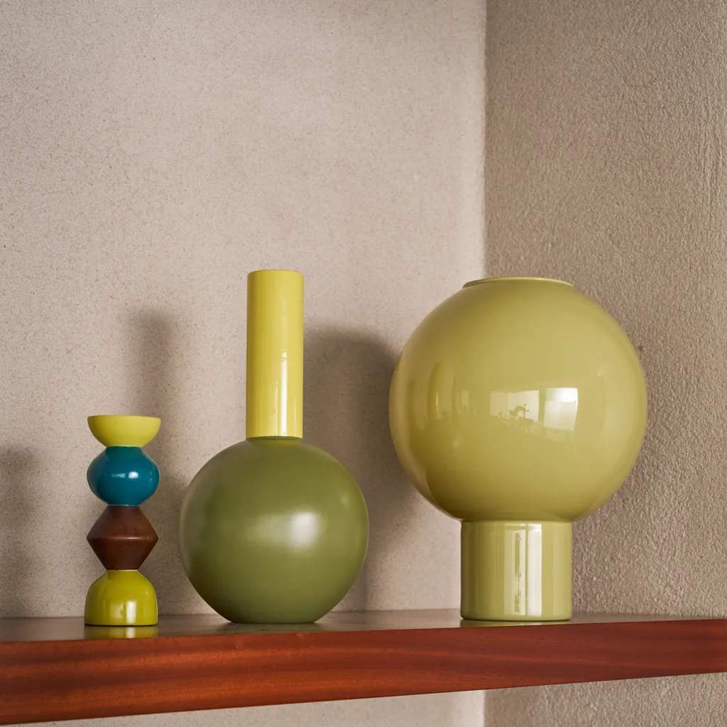 Urban Nature Culture Kronelysestage Signe Lysestage i Gul, 4