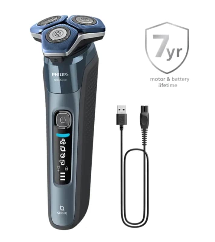 Philips Barbermaskiner 7000 Series 7000 Wet & Dry Barbermaskine i Blå, 4