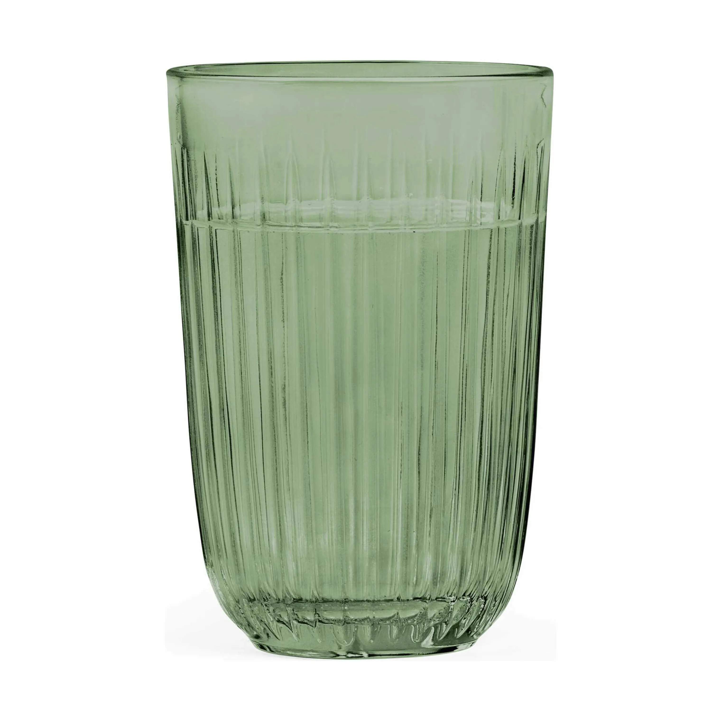 Kähler Vandglas Hammershøi Vandglas - 4 stk. i Grøn, 37 cl, 2