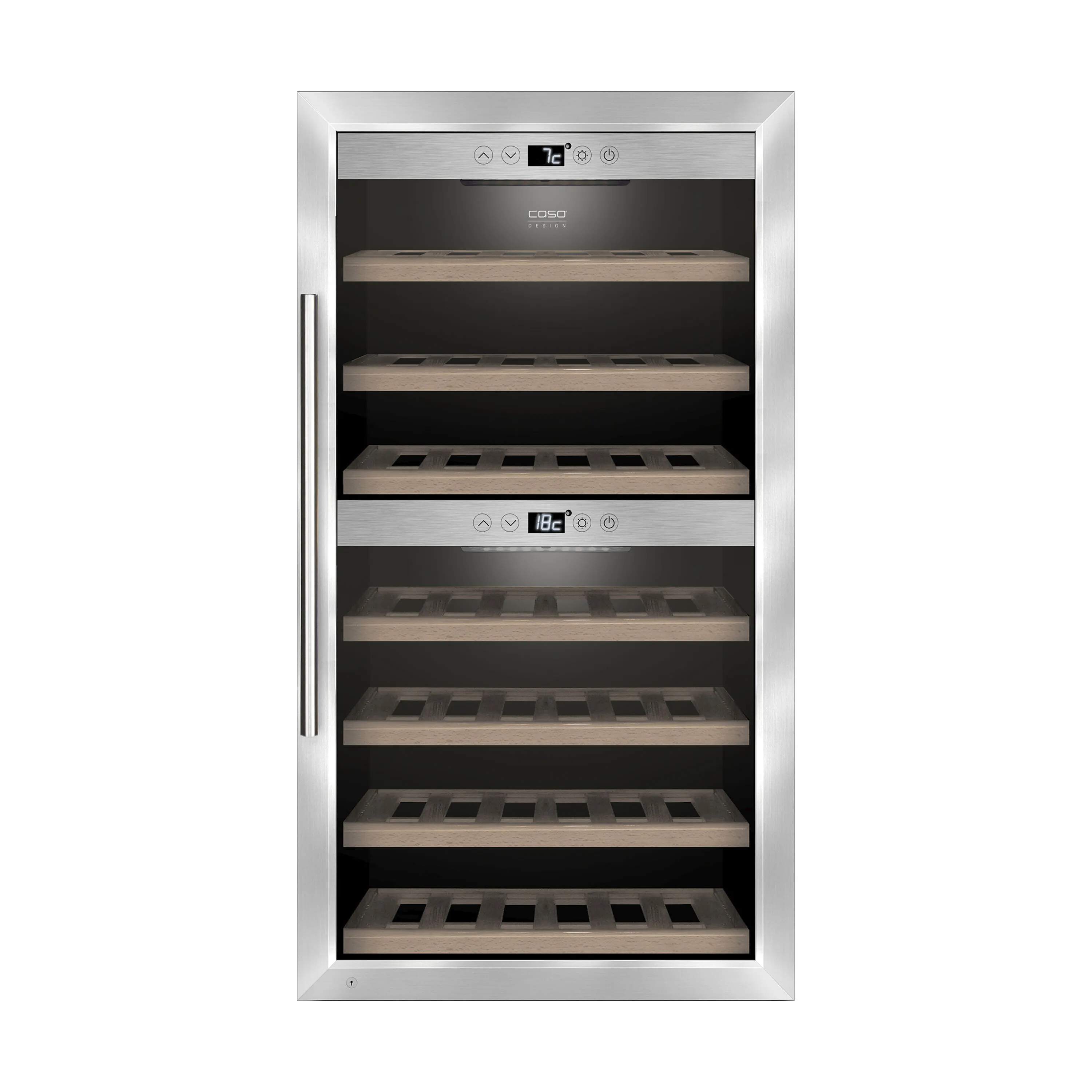 Caso Vinkøleskabe WineComfort Vinkøleskab i Sort, 1