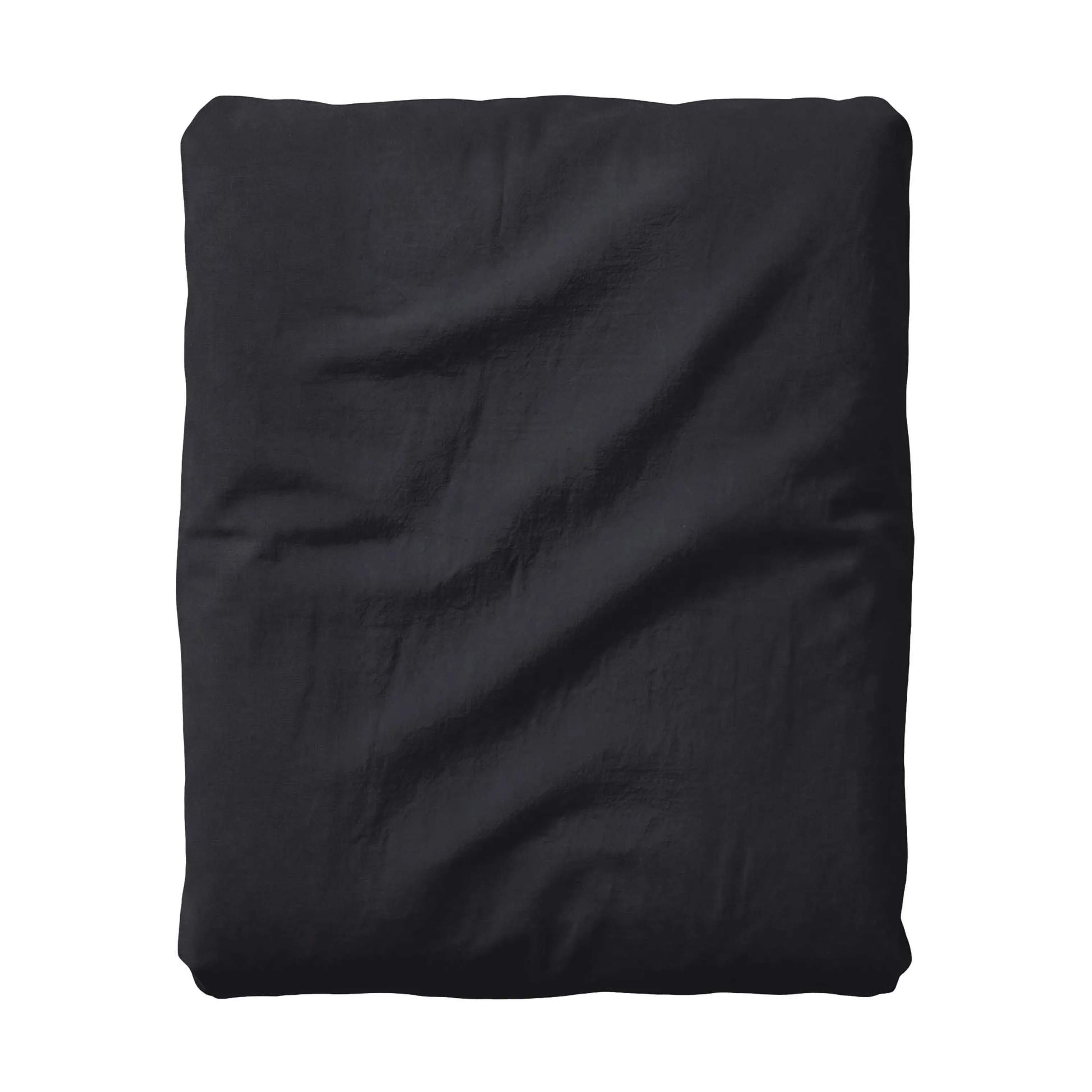 Essenza Lagner Fine Organic Jersey Boxlagen i Nightblue, B160 x L220 cm, 1