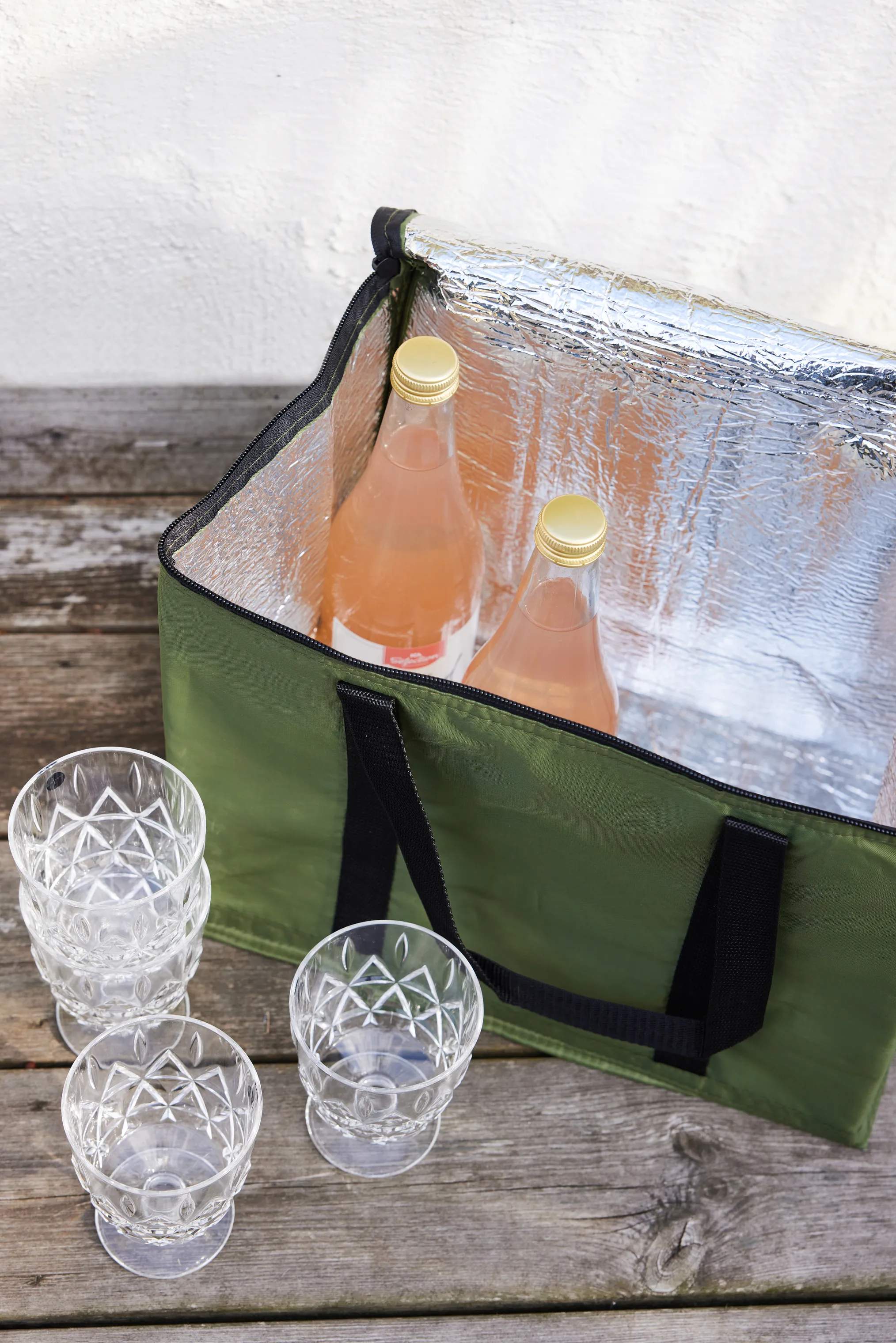 Sagaform Rødvinsglas Picnic Juni Glas på fod - 4 stk. i 30 cl, 2
