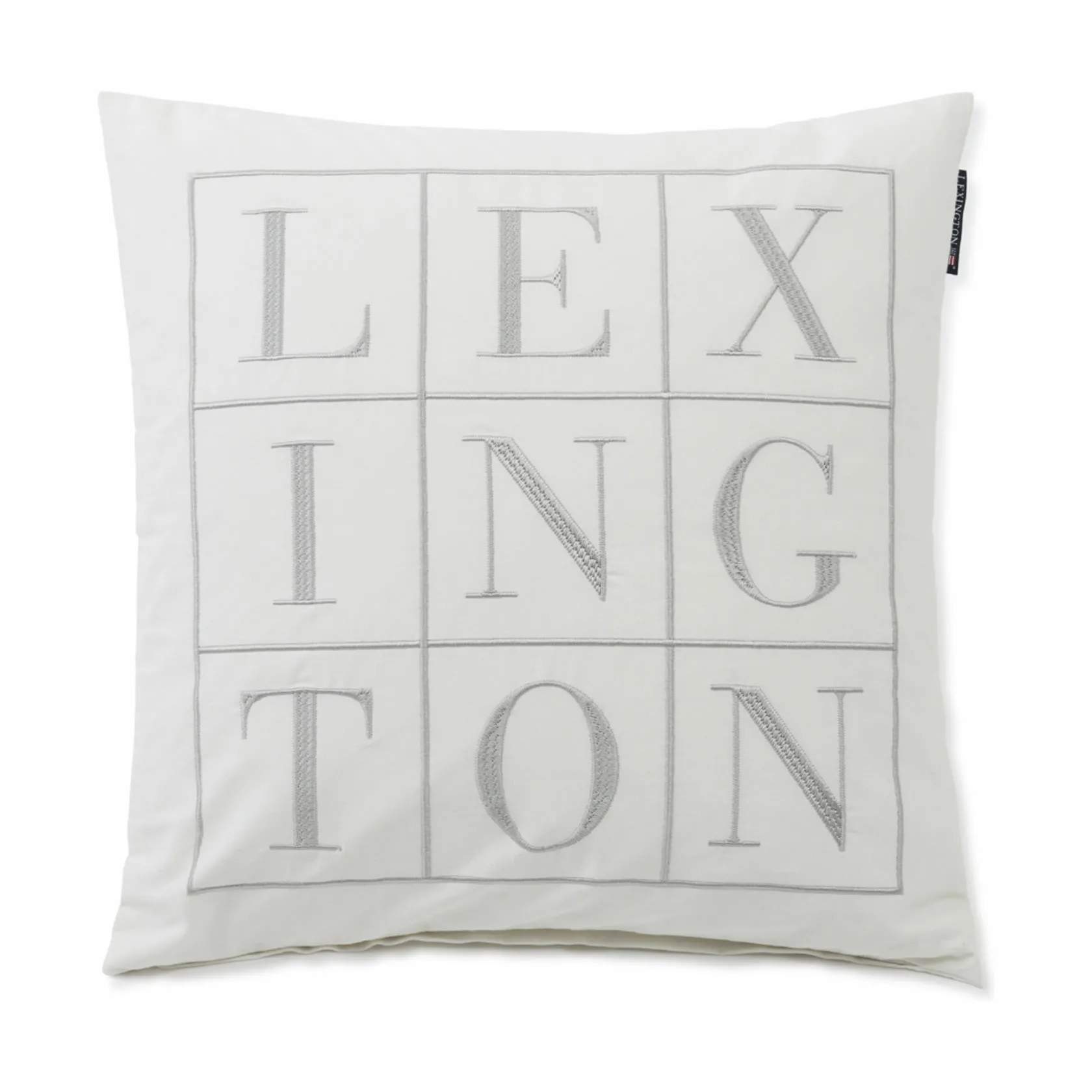 Lexington pyntepuder Logo Cotton Twill Pudebetræk