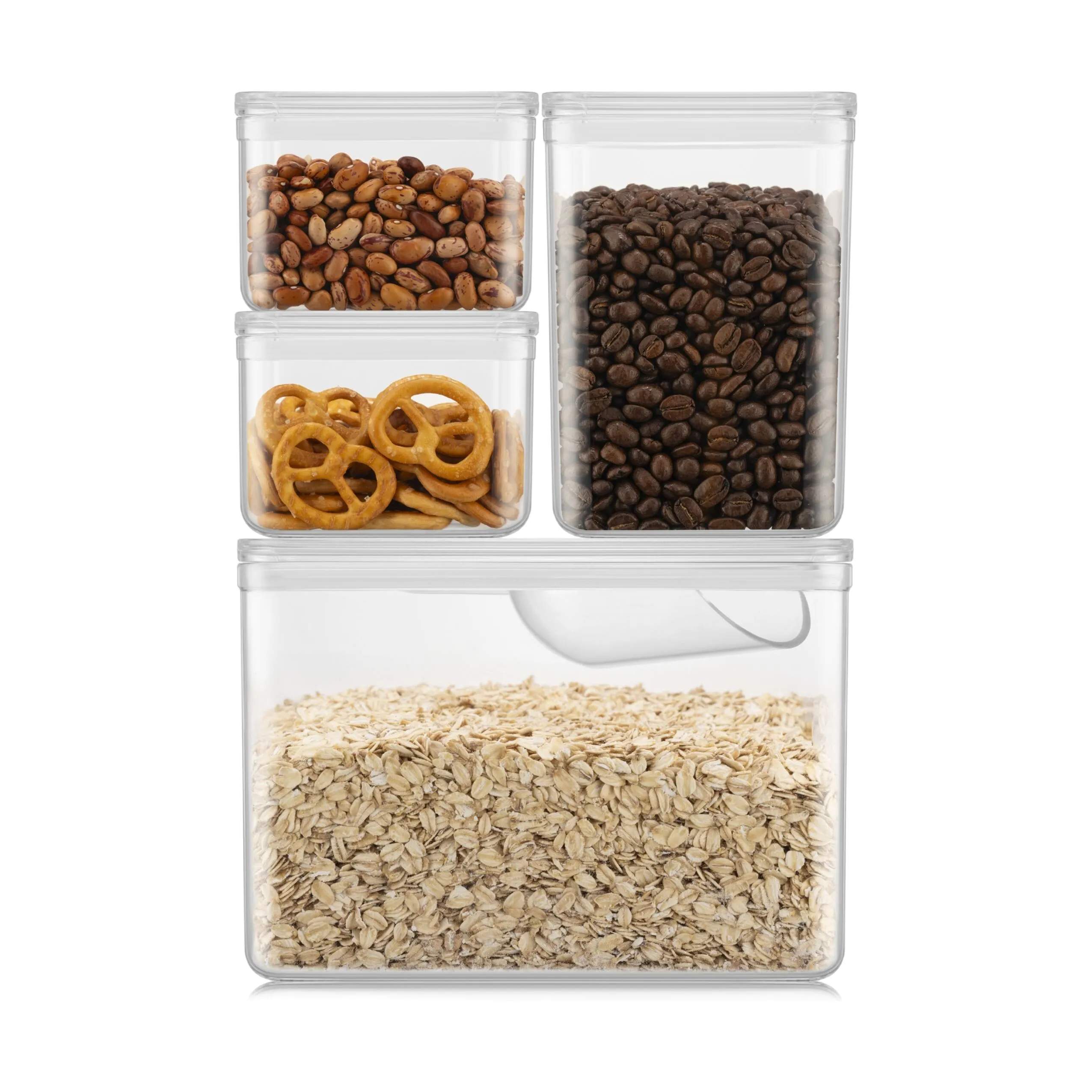 Bodum Opbevaringsglas Canteen Opbevaringsglas - 4 stk. i Klar, 1