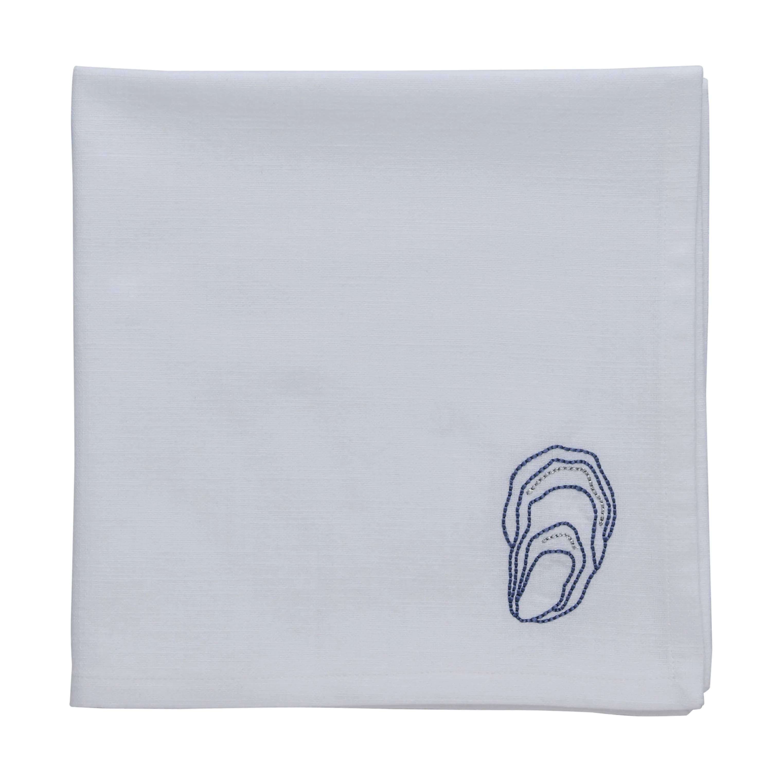 Lene Bjerre Stofservietter Nerina Stofserviet i Hvid/m østers, 1