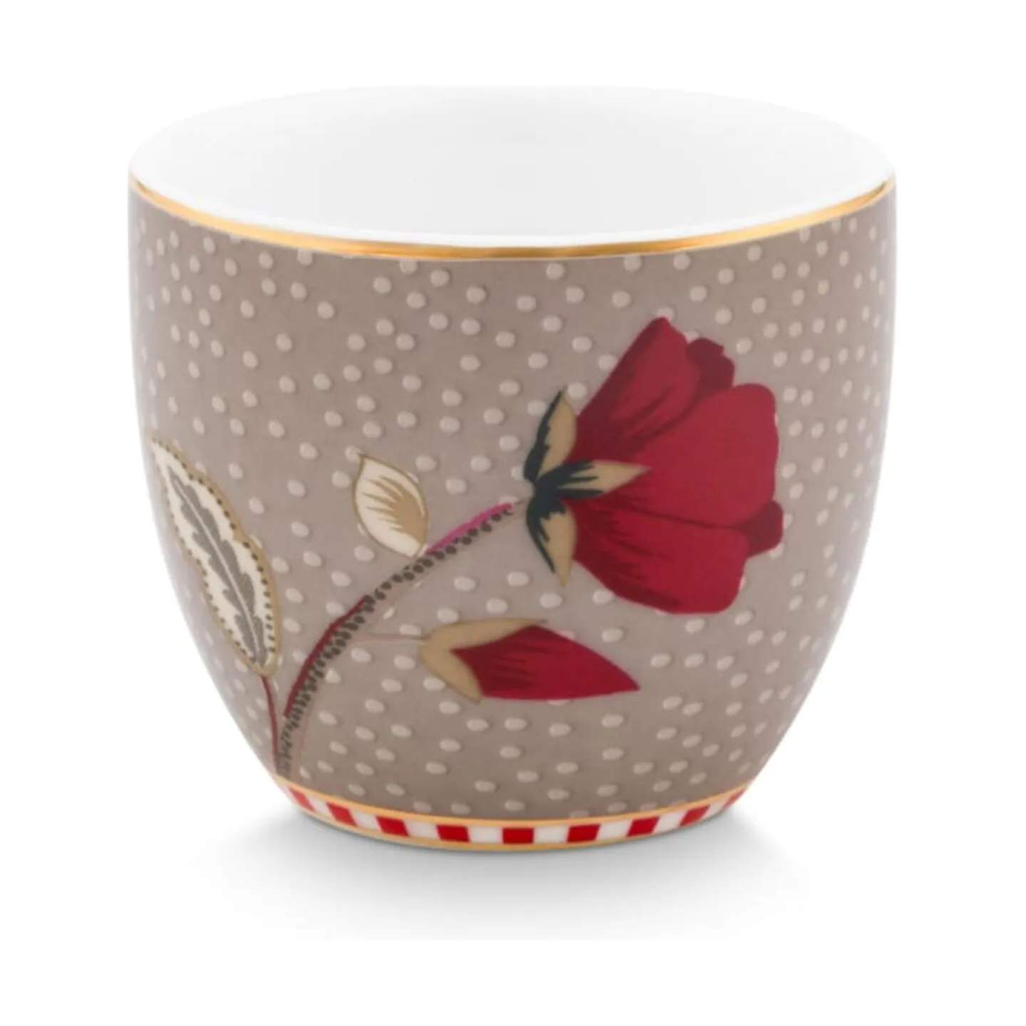 PIP Studio Æggebægere Blooming Tales Æggebæger i Khaki, 1