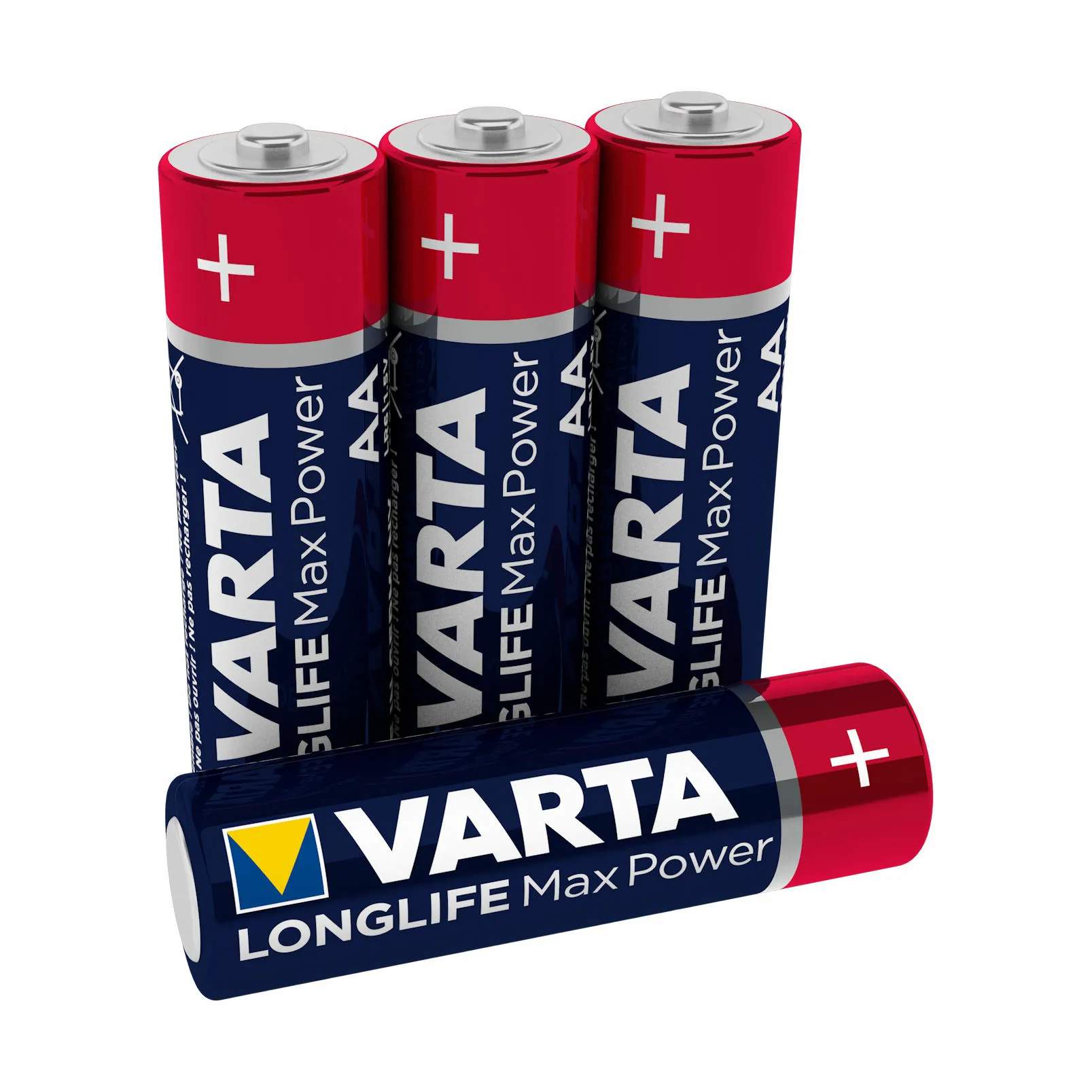 VARTA batterier Longlife Max Power AA Batterier - 4-pak