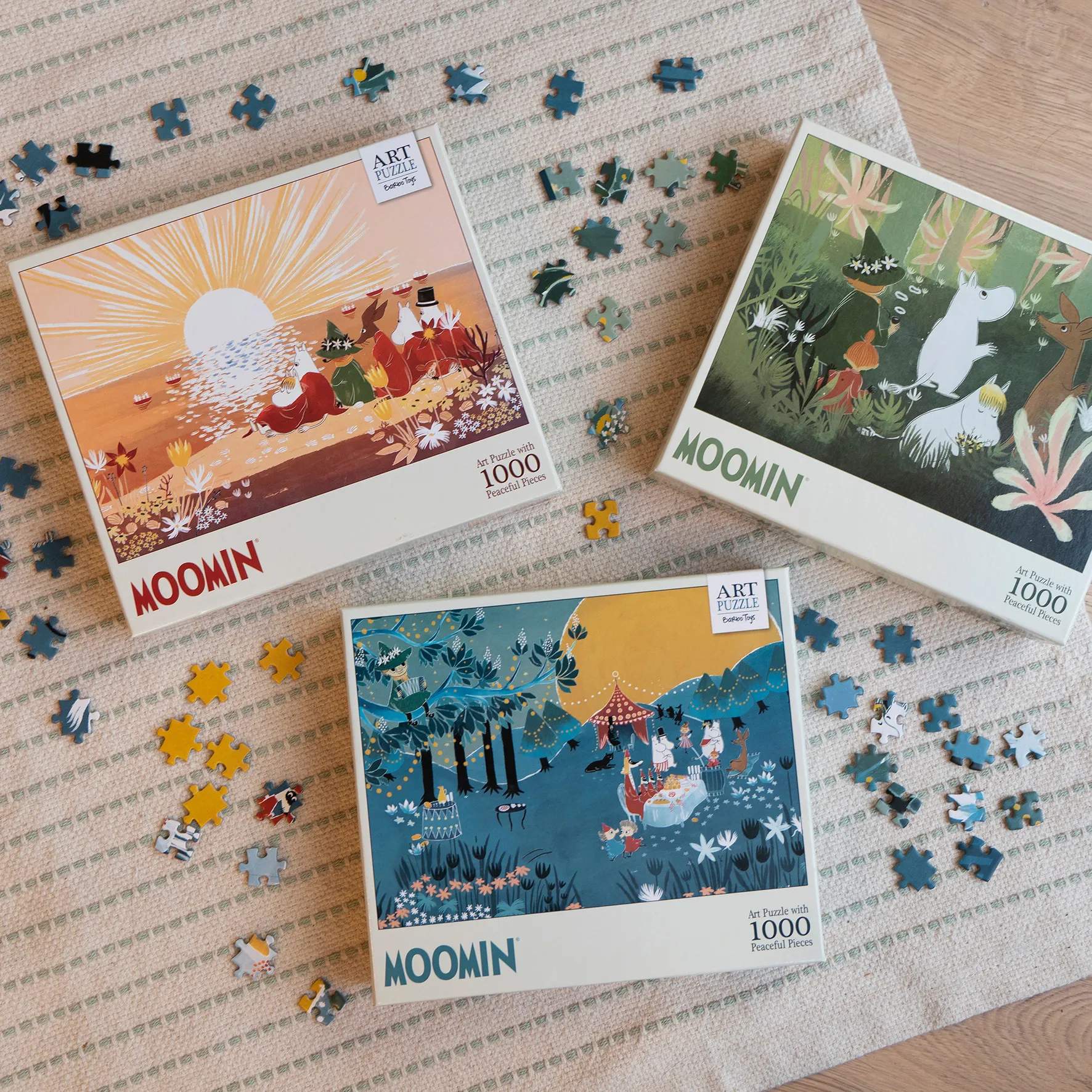 Barbo Toys Puslespil Mumi Puslespil - Moomin i Skovgrøn, 3