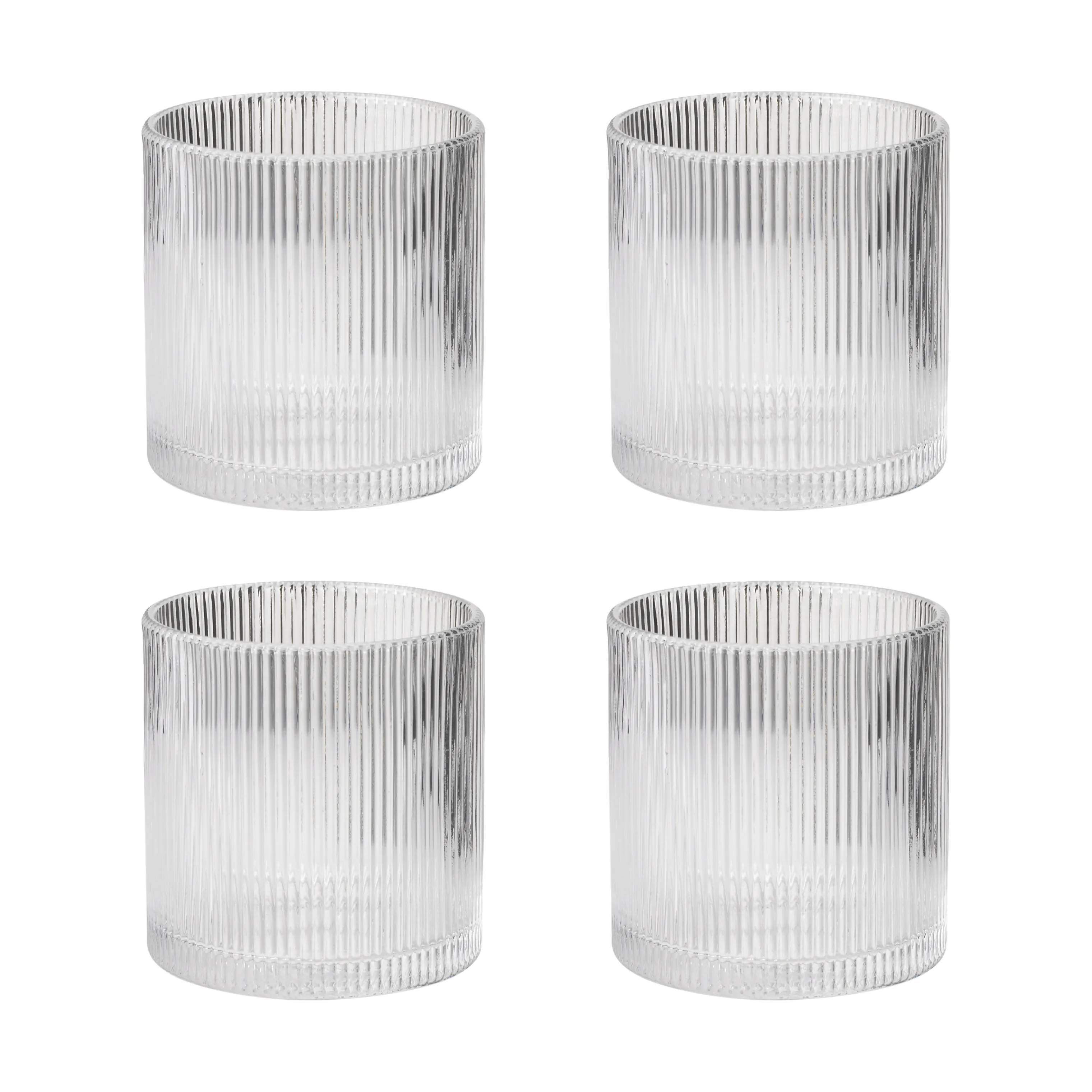 Stelton Lowball glas Pilastro Lowball Glas - 4 stk. i klar, 1