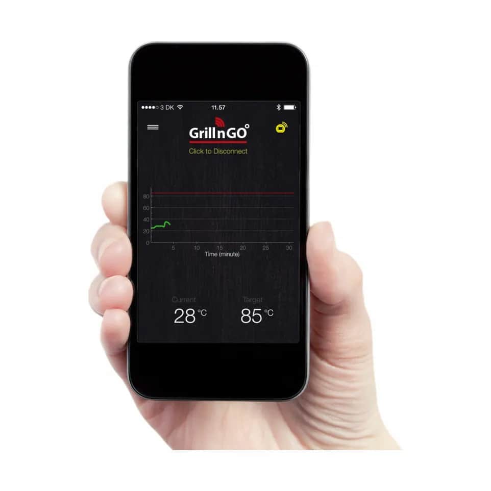 GRILL'N'GO Stegetermometre One 2.0 Stegetermometer i Grå, 3
