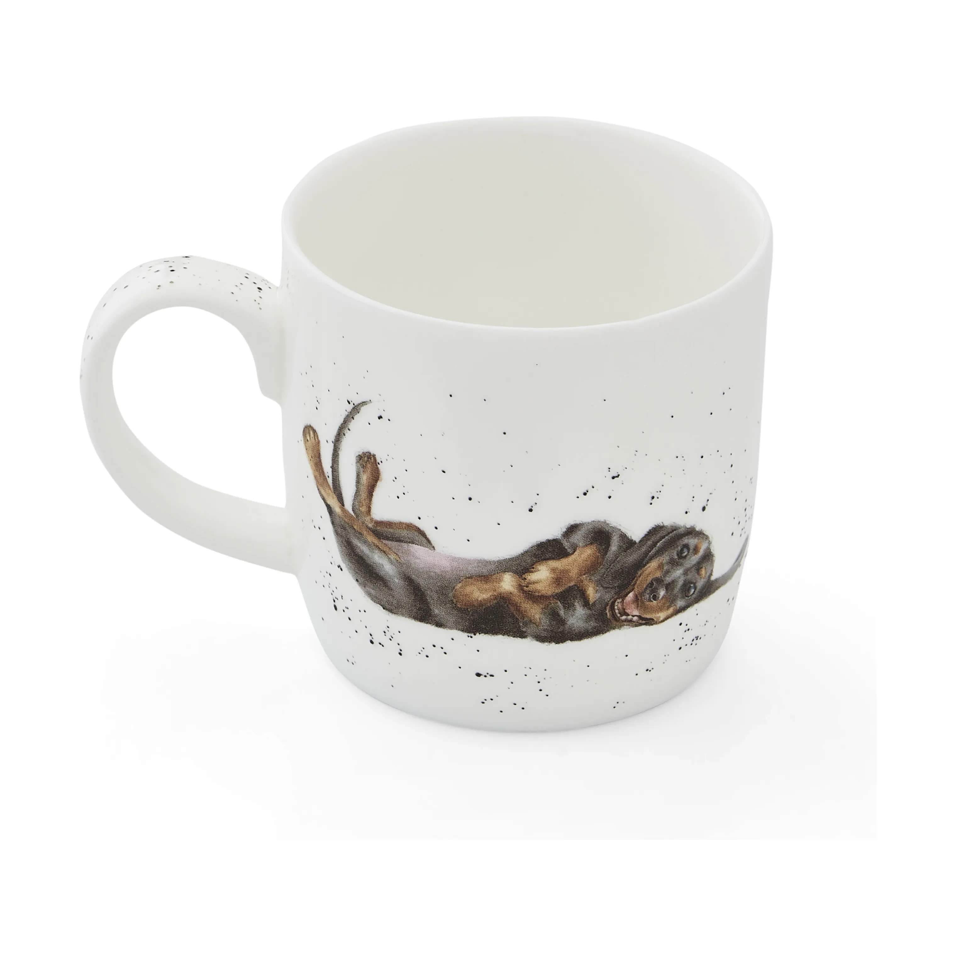 Royal Worcester Krus og kopper med hank Wrendale Krus - Friday feeling i Gravhund, 4