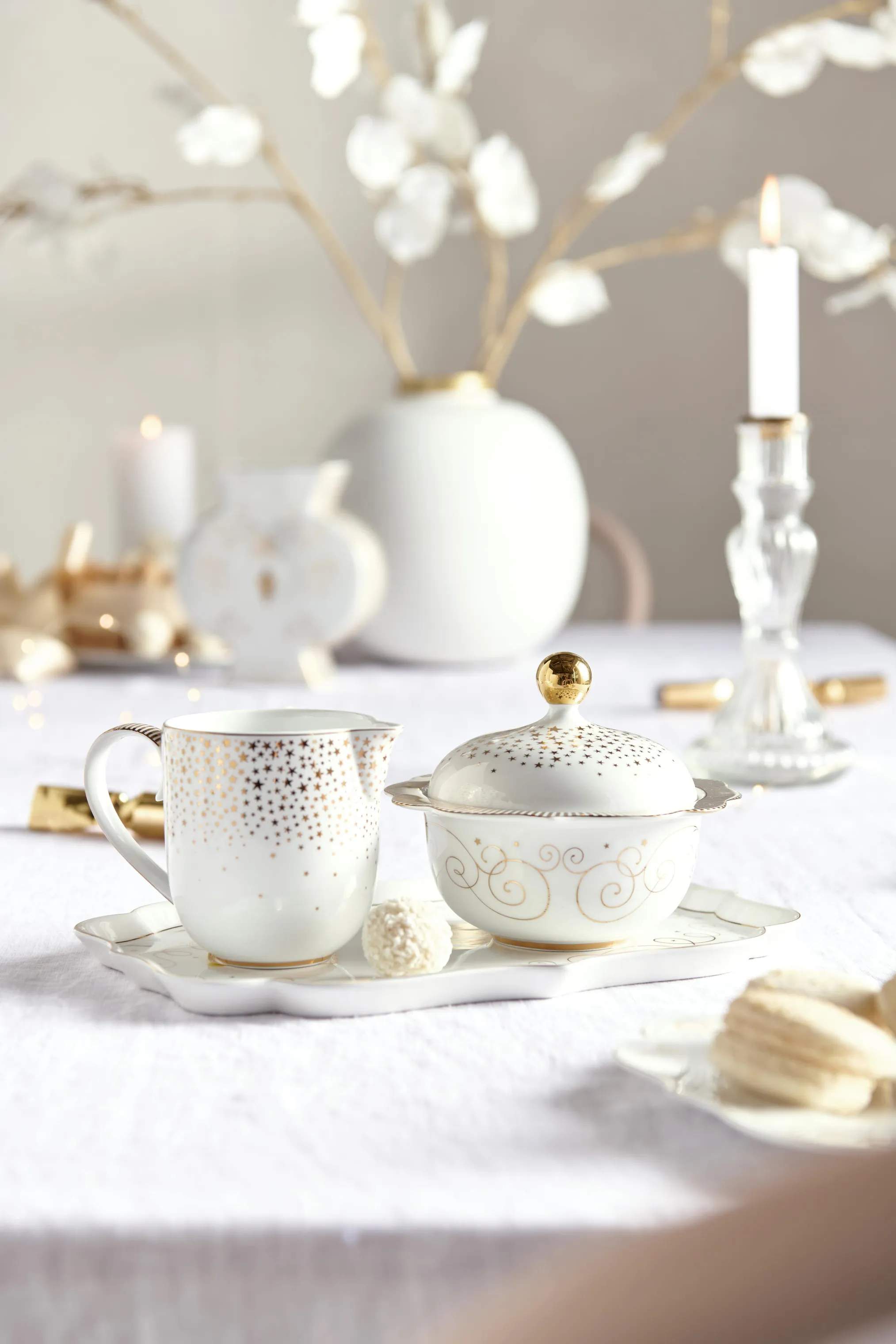 PIP Studio Mælke- og flødekander Royal Winter White Royal Winter Kande i Hvid, 2