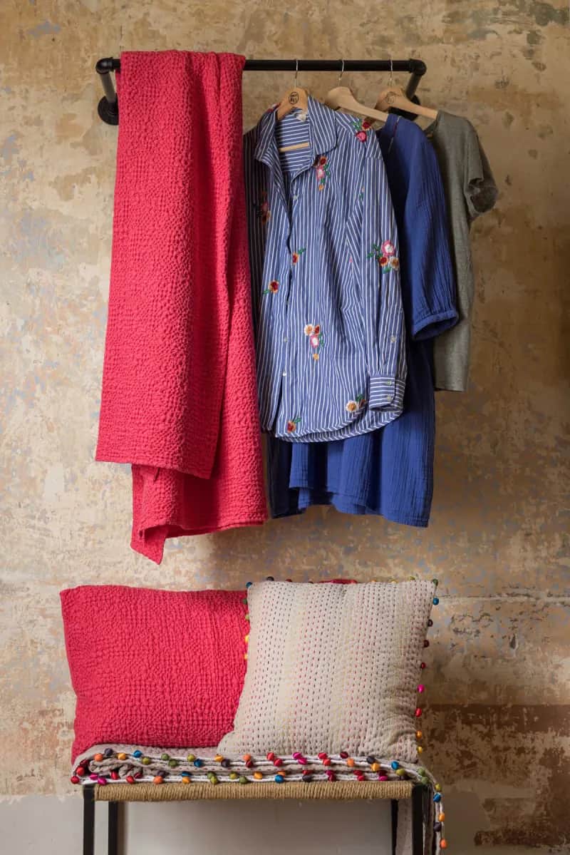Vivaraise Plaider Tana Plaid i Rasberry, 2