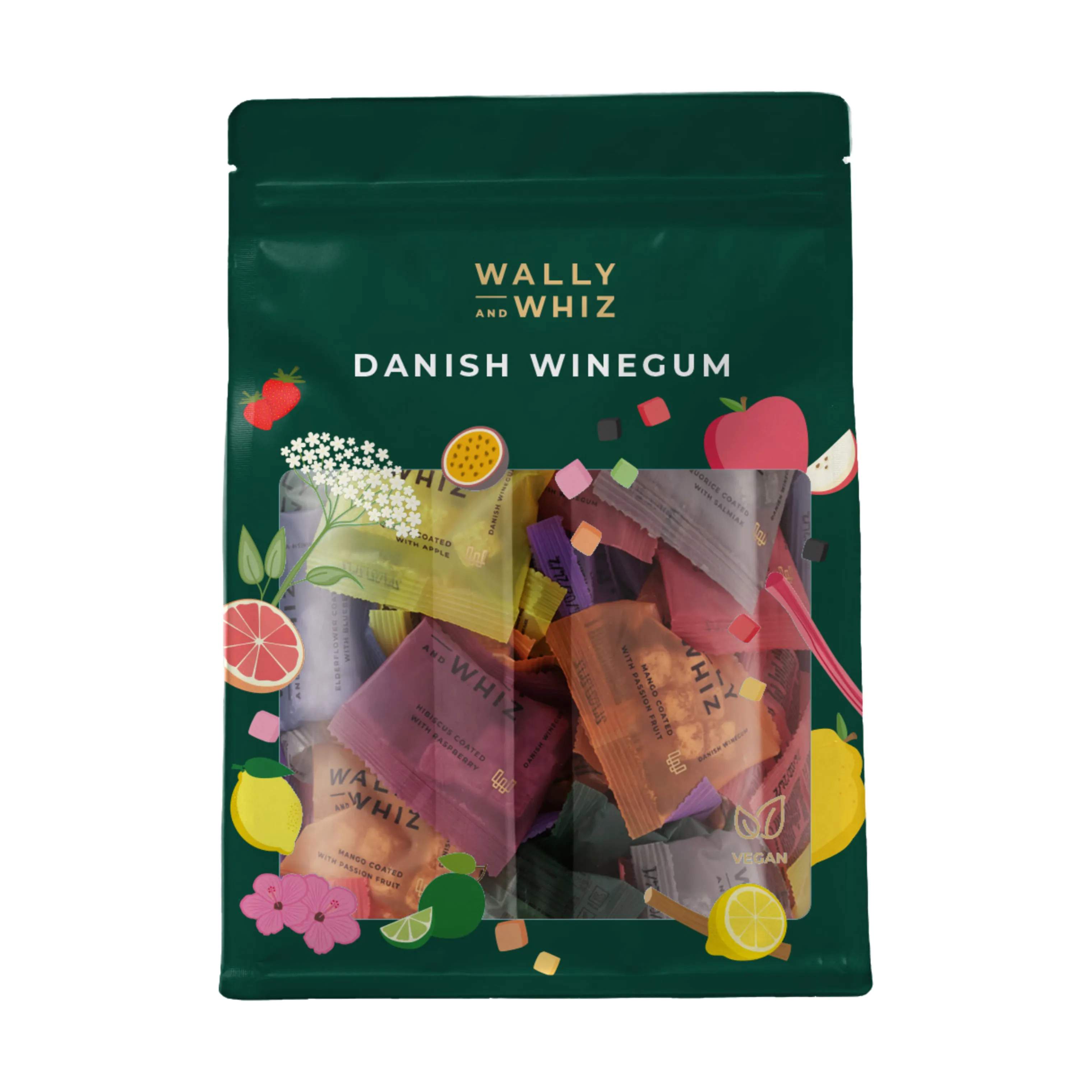Wally and Whiz Søde sager Vingummi - Mix i 330 gram, 1