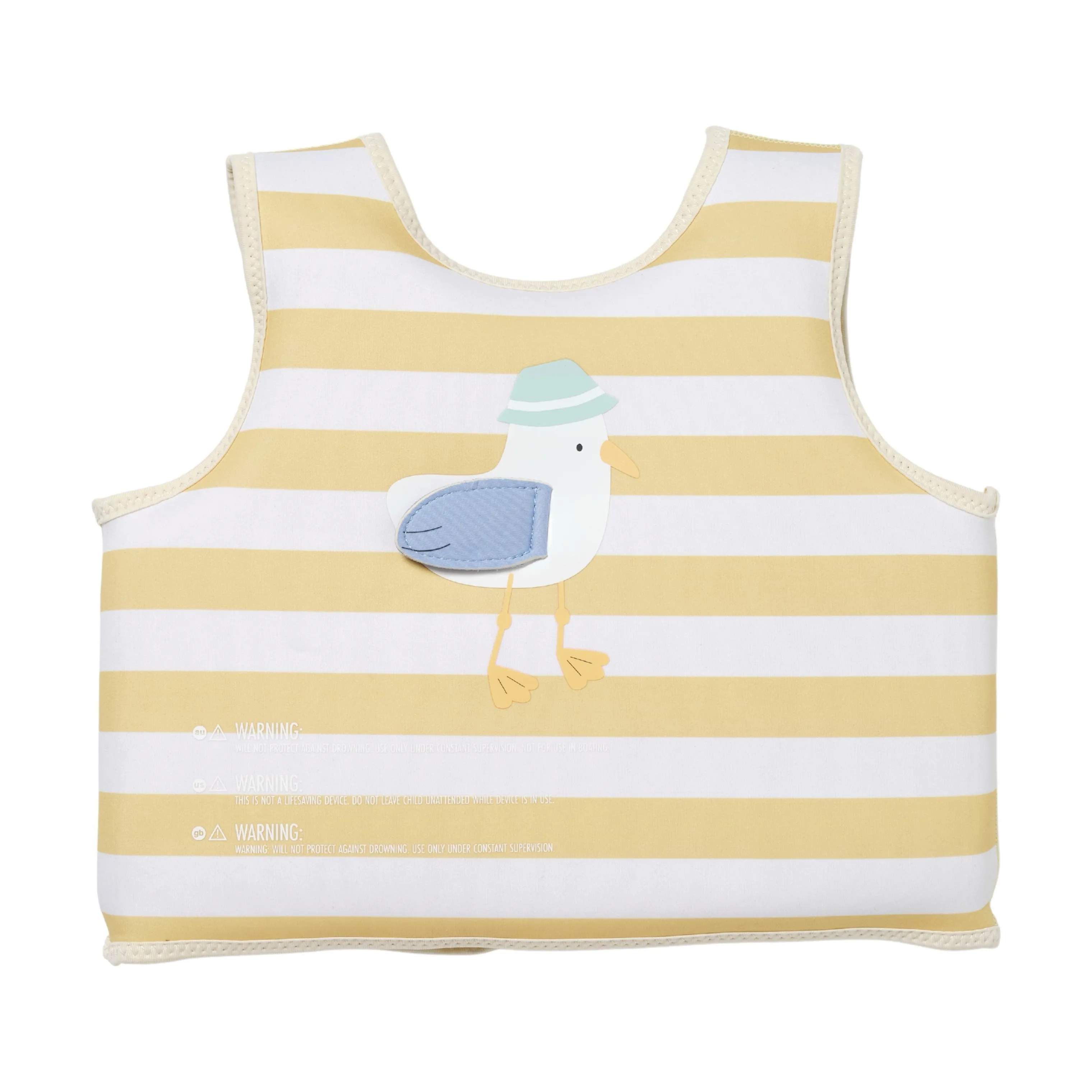 Sunnylife Badeudstyr Svømmevest - Sid The Seagull i Multi, 3-6 år, 4