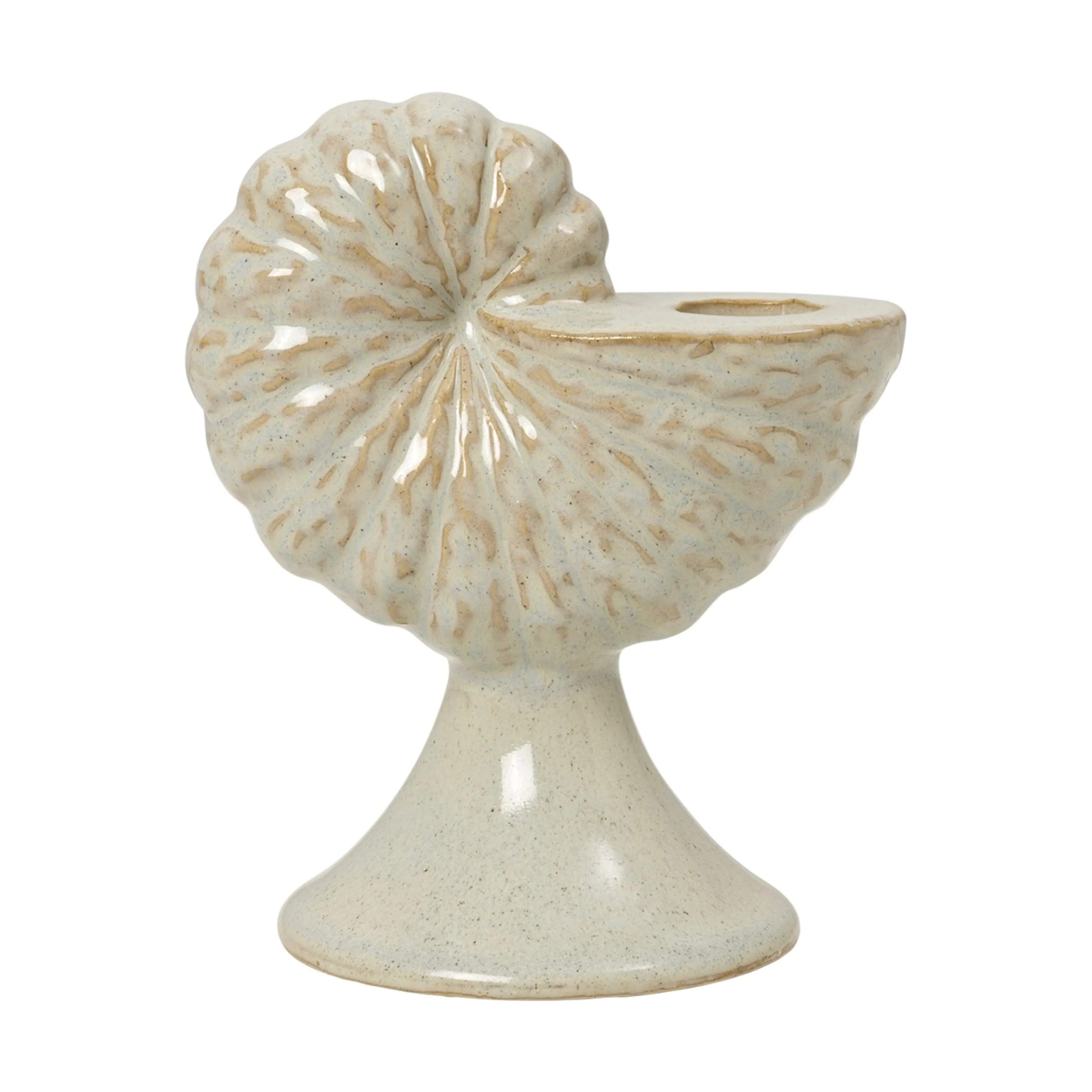 Broste Copenhagen Kronelysestage Shelly Lysestage i 15 cm, 1