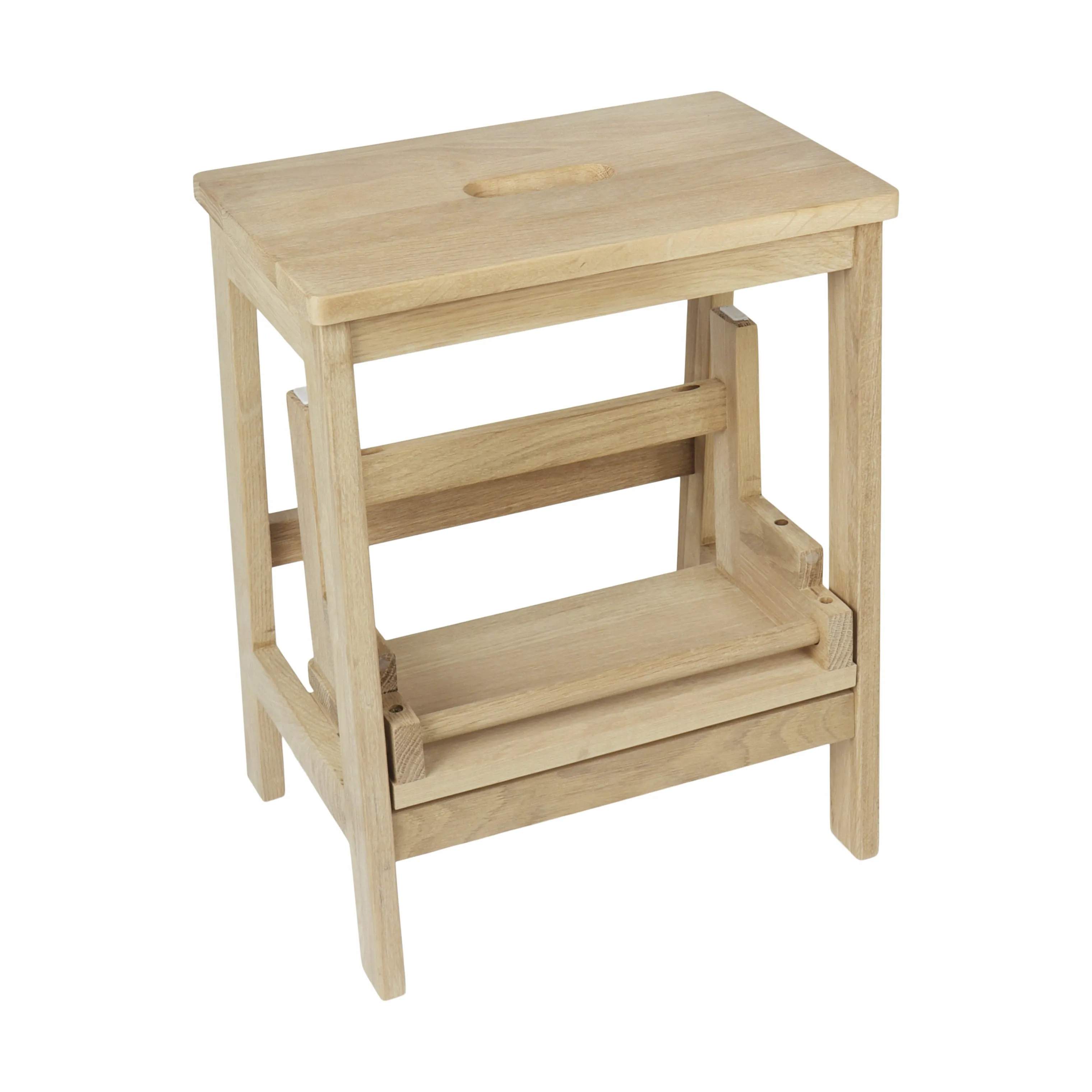 SKAGEN living Skamler Taburet i Hvidvasket eg, 2