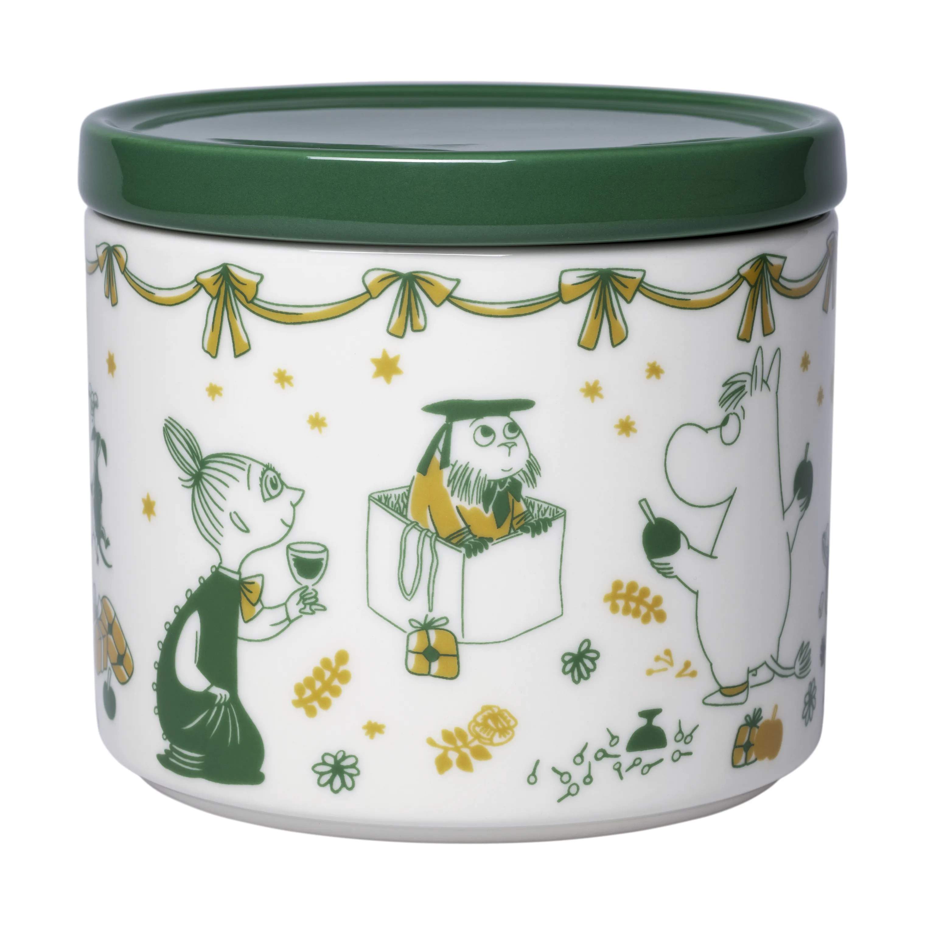 Moomin Arabia Krukker med låg Gift of Love Krukke m. Låg i Multifarvet, 1