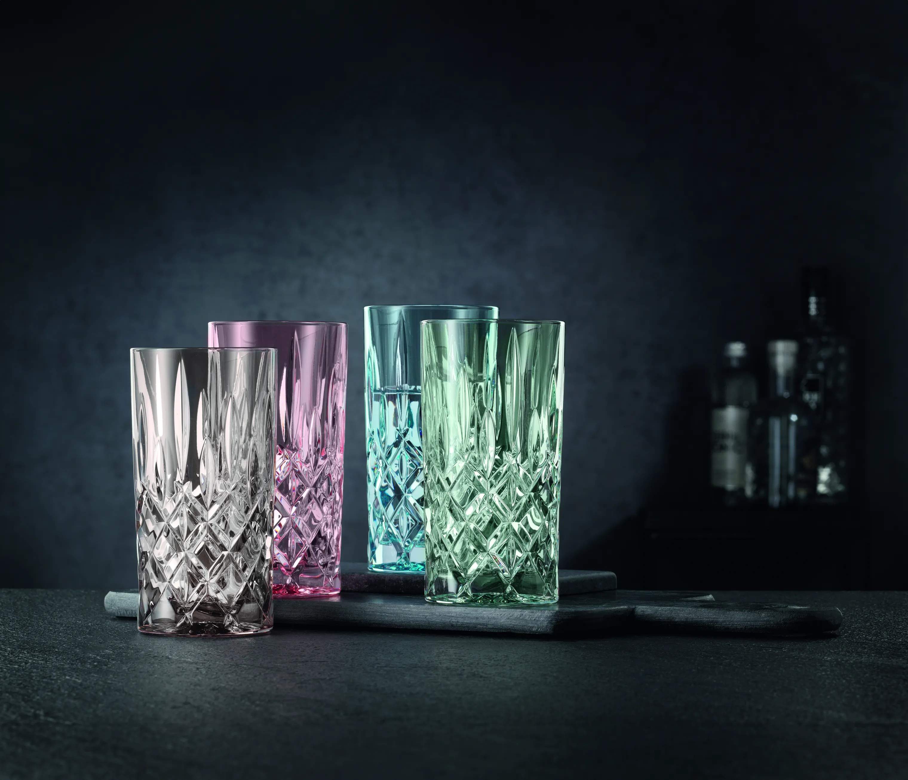 Nachtmann Highball glas Noblesse Longdrinkglas - 2 stk. i mint, 3