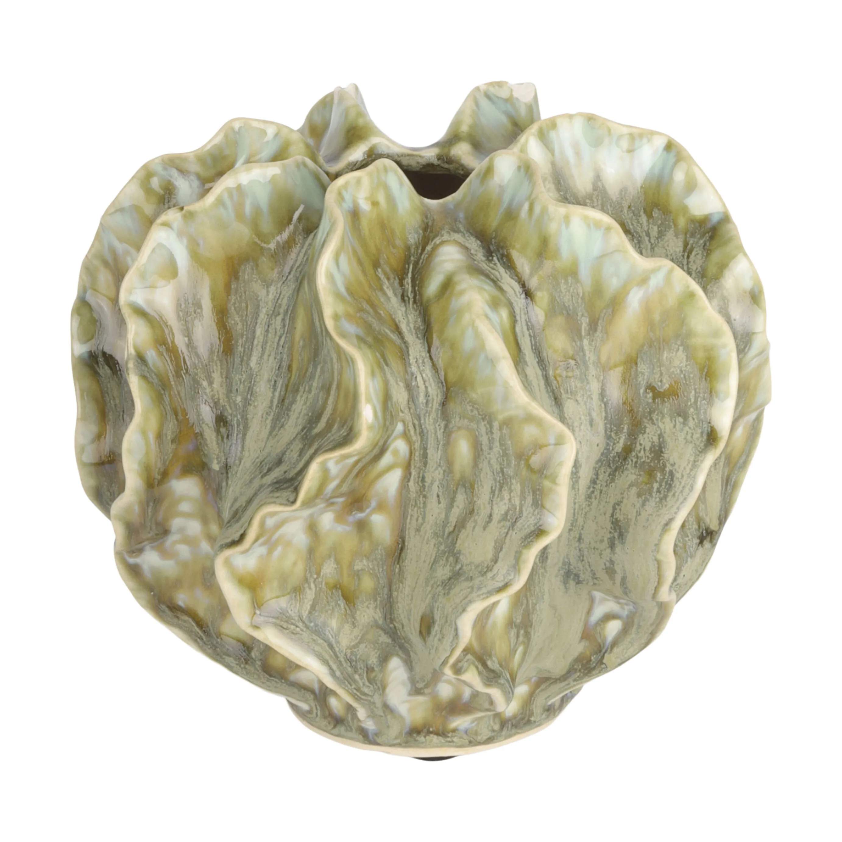 CASA Living Vaser Vase i Irret grøn, 1