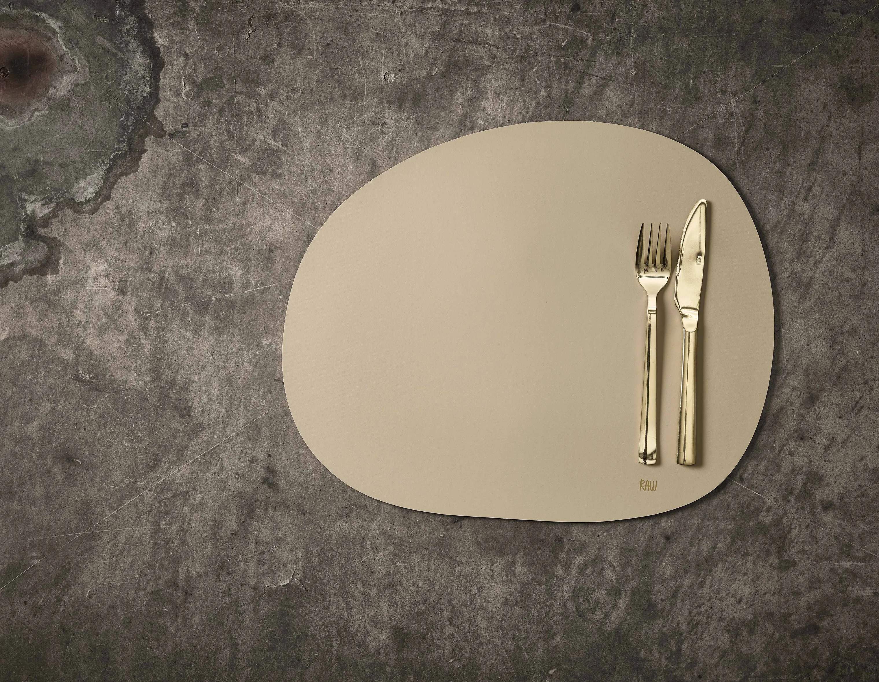 RAW by Aida Dækkeservietter Dækkeserviet i Beige, 2