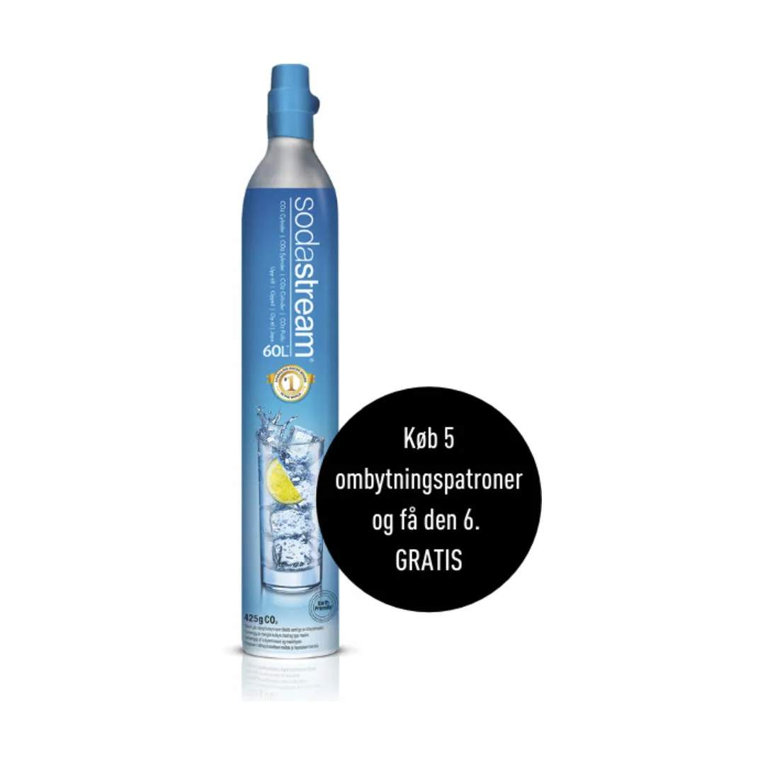 SodaStream Kulsyrepatroner Kulsyrepatron i Hvid, 3