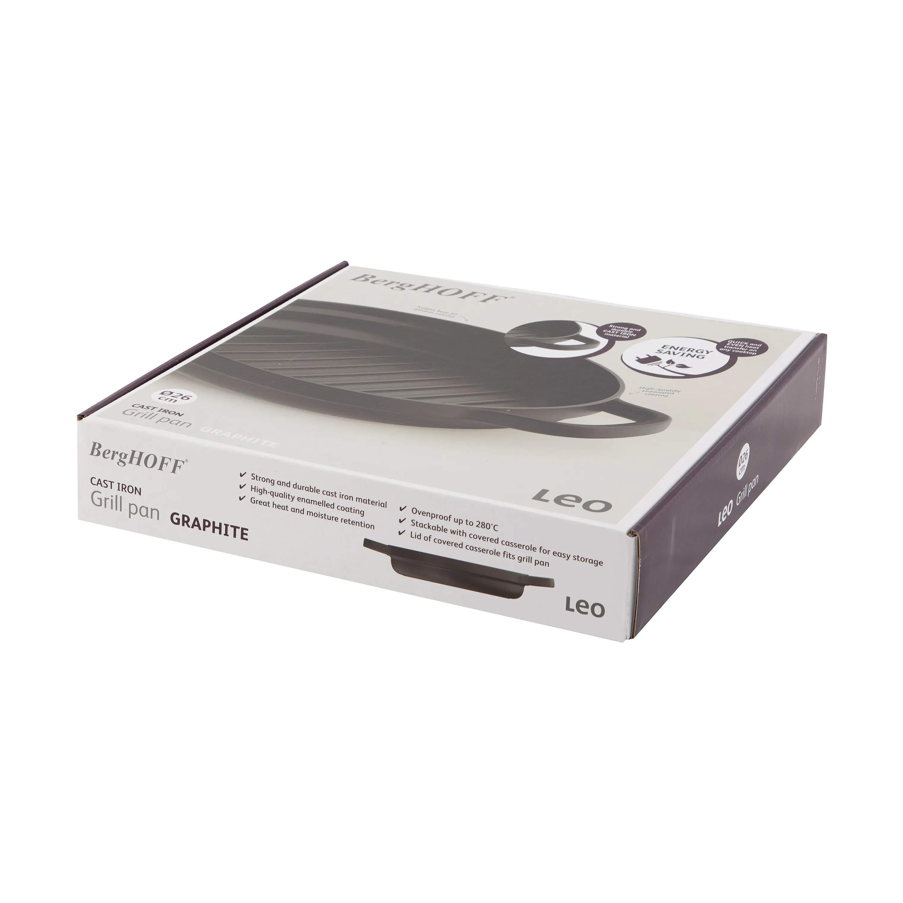 BergHOFF Grillpander Graphite Grillpande i Sort, 2
